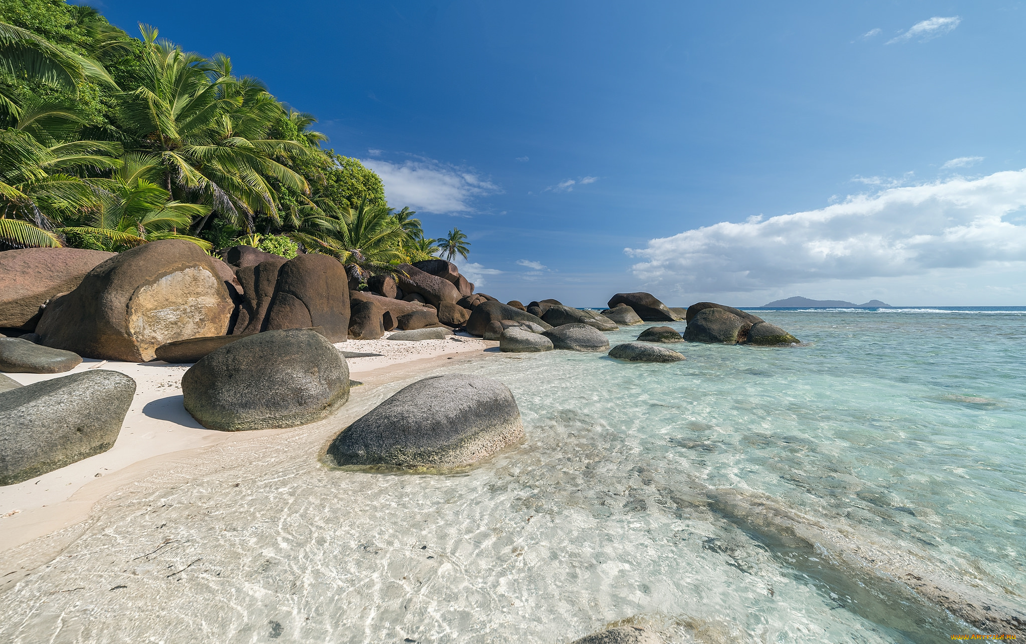 природа, тропики, океан, острова