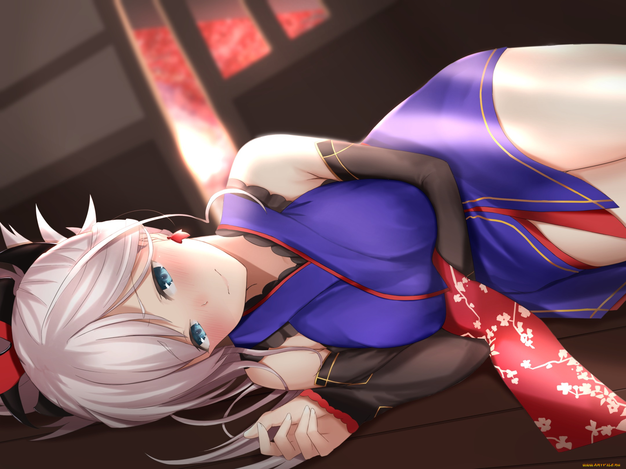 аниме, fate, stay, night, saber