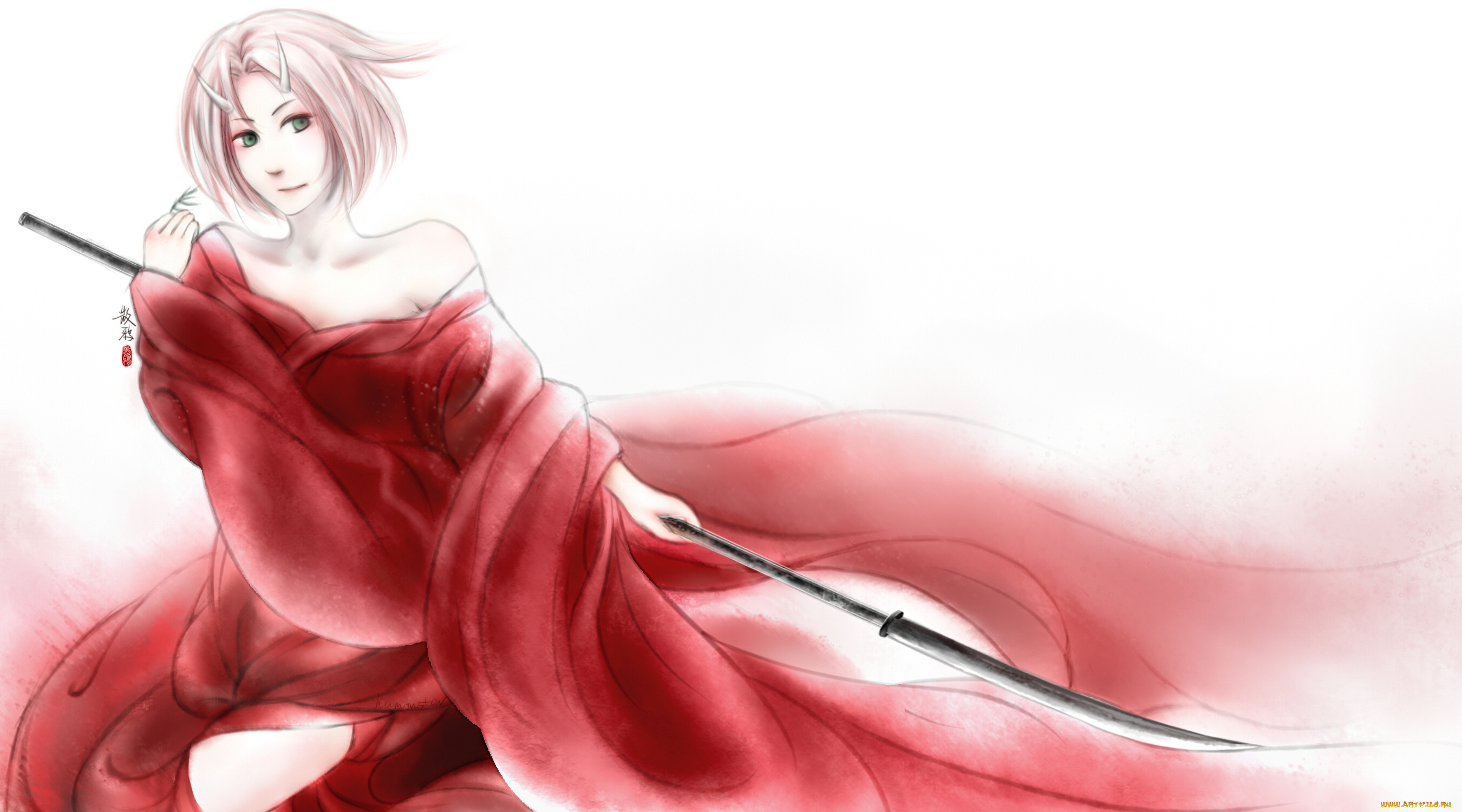 аниме, naruto, сакура