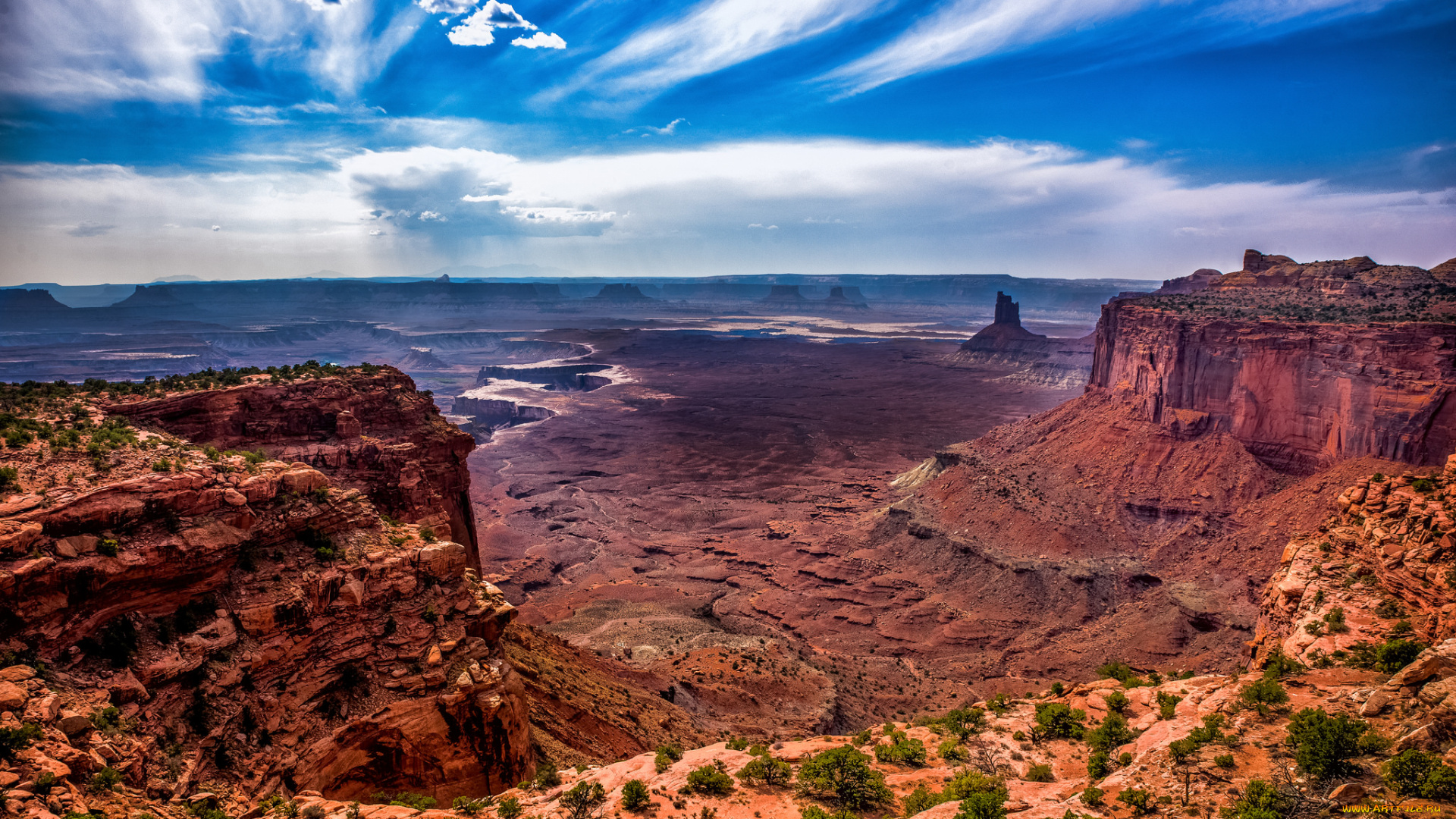 природа, горы, простор