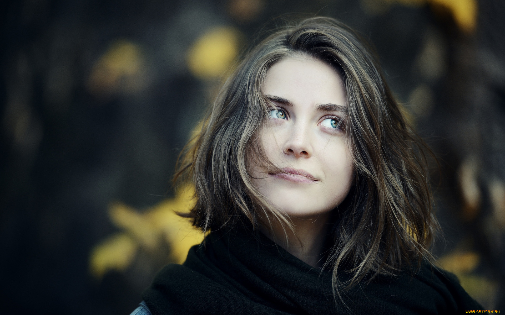 ani, khachikyan, девушки, -unsort, , лица, , портреты, шарф, улыбка, лицо, ani, khachikyan