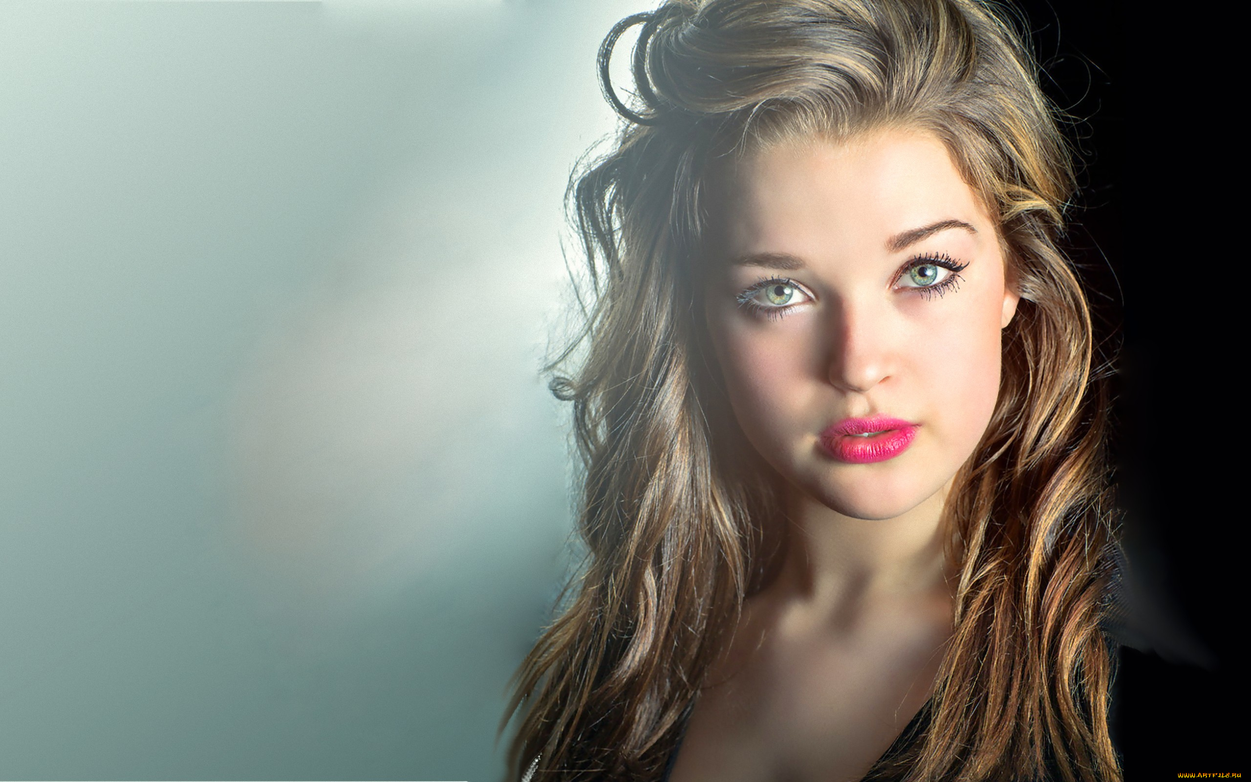 девушки, -unsort, , лица, , портреты, взгляд, блондинка, портрет