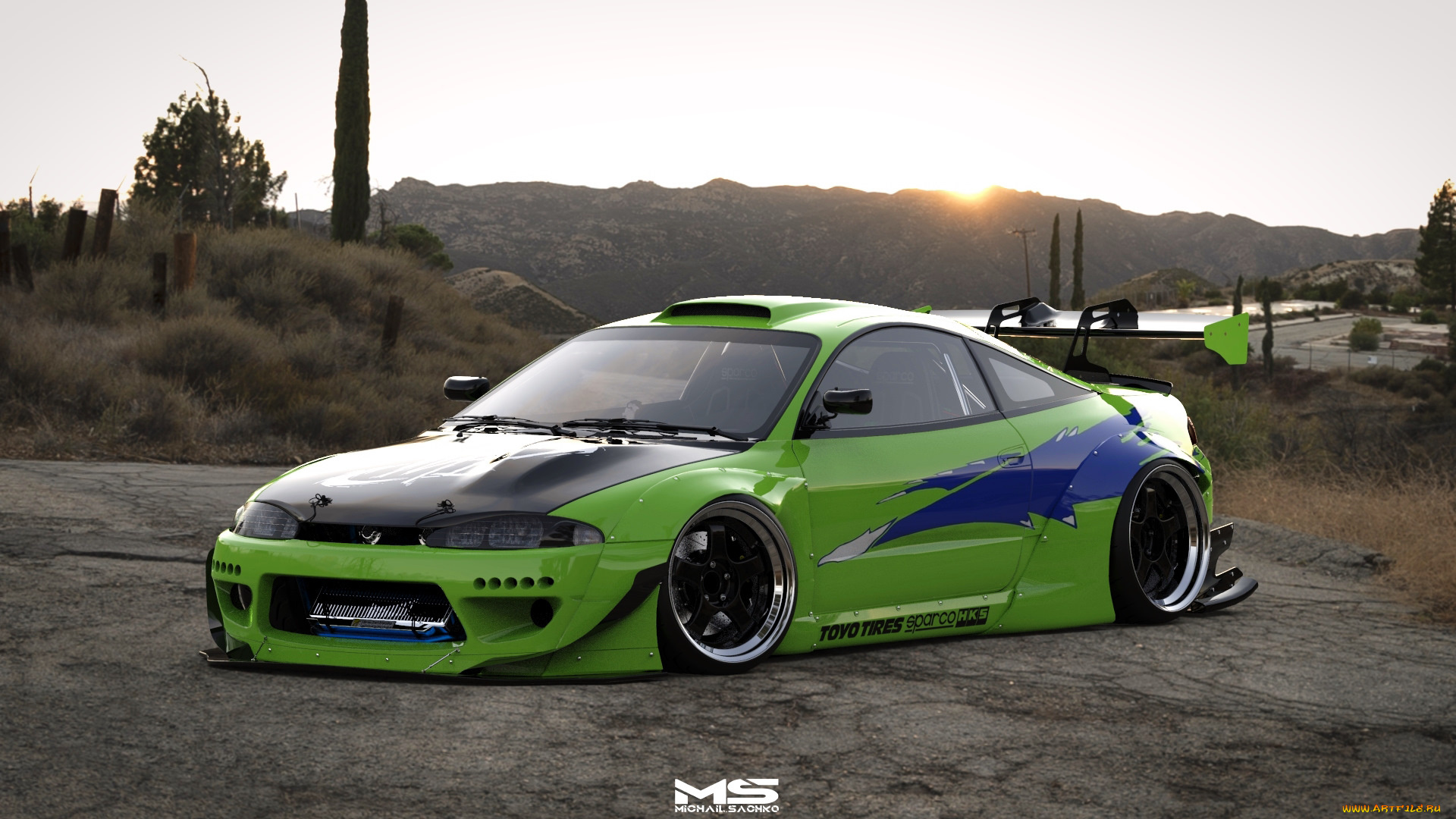 mitsubishi, motors, eclipse, автомобили, виртуальный, тюнинг, mitsubishi, motors, eclipse, крутой, классный, аппарат, легенда, форсажа