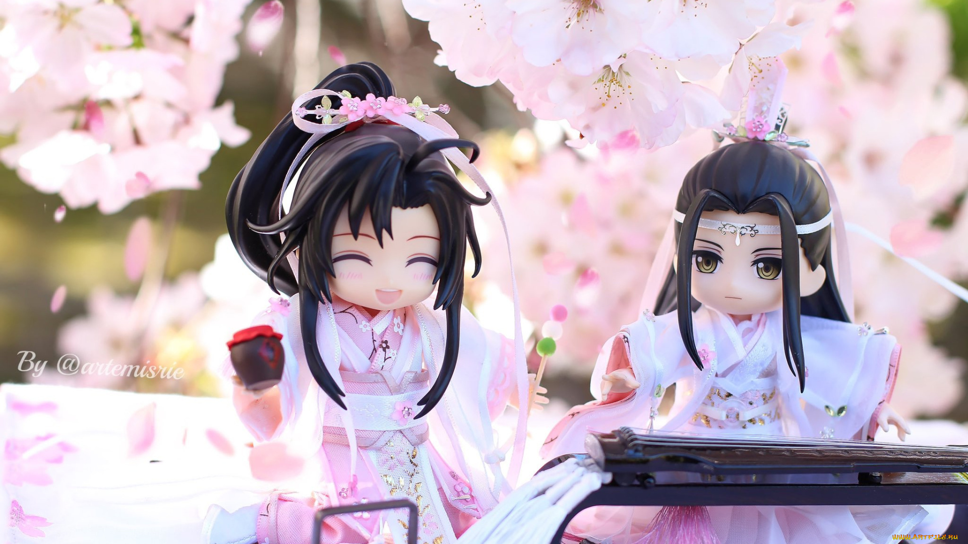 разное, игрушки, вэй, усянь, лань, ванцзи, куклы, цветение