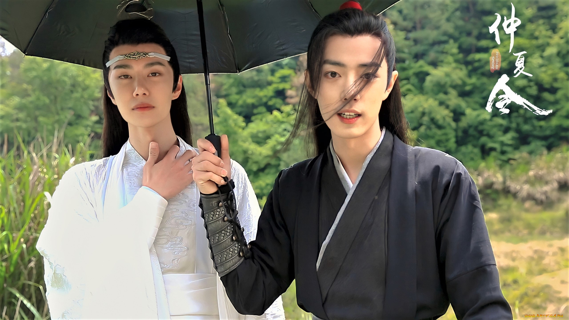 разное, знаменитости, ван, ибо, сяо, чжань, костюмы, съемки, зонт