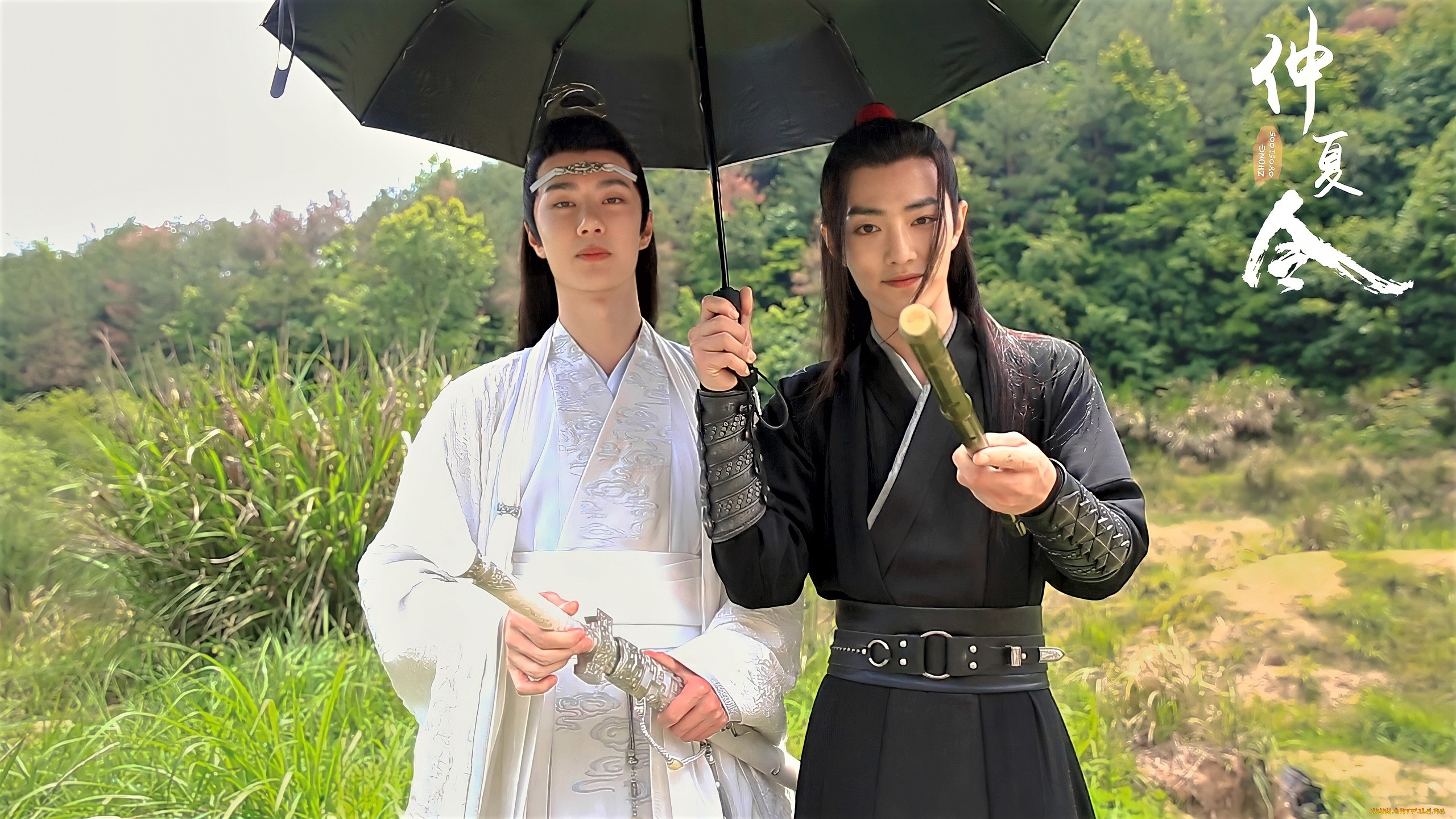 разное, знаменитости, ван, ибо, сяо, чжань, костюмы, съемки, зонт