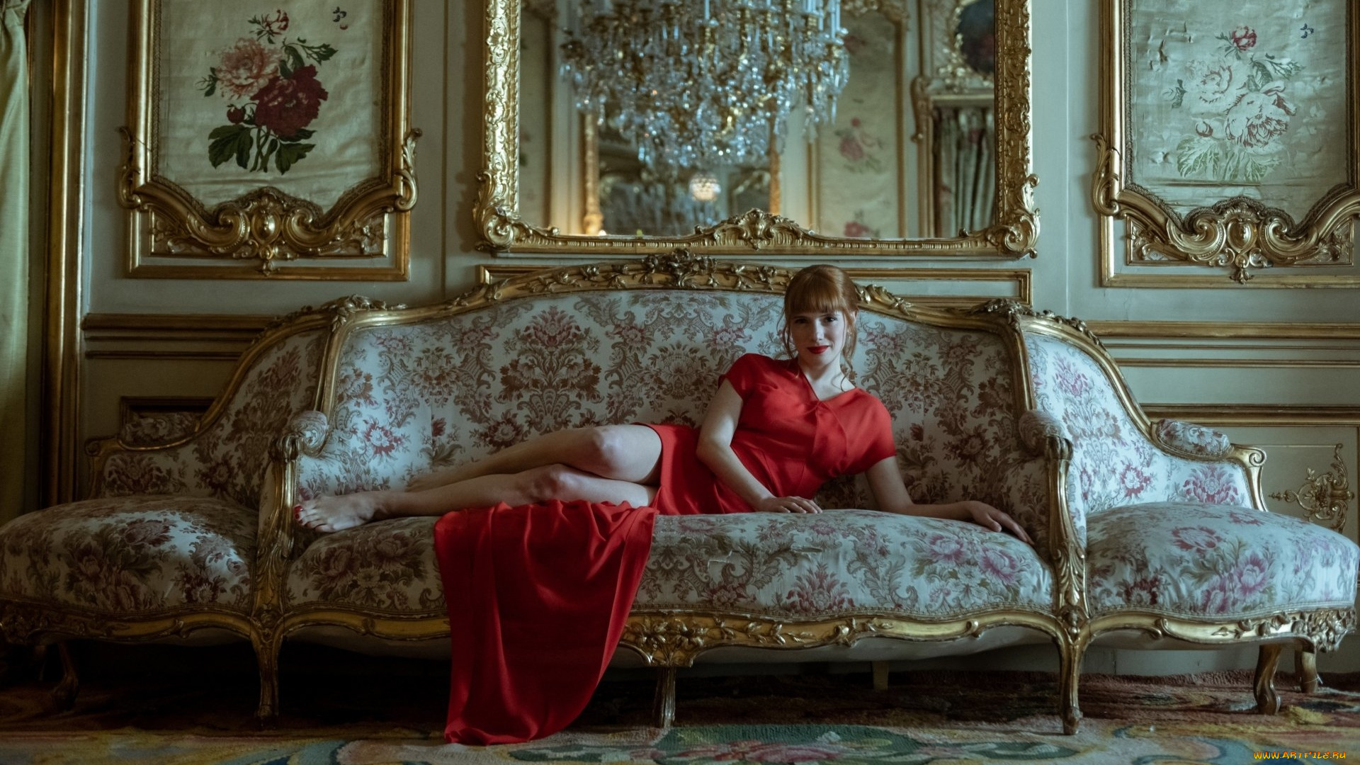 кино, фильмы, la, casa, de, papel, зеркало, люстра, диван, девушка