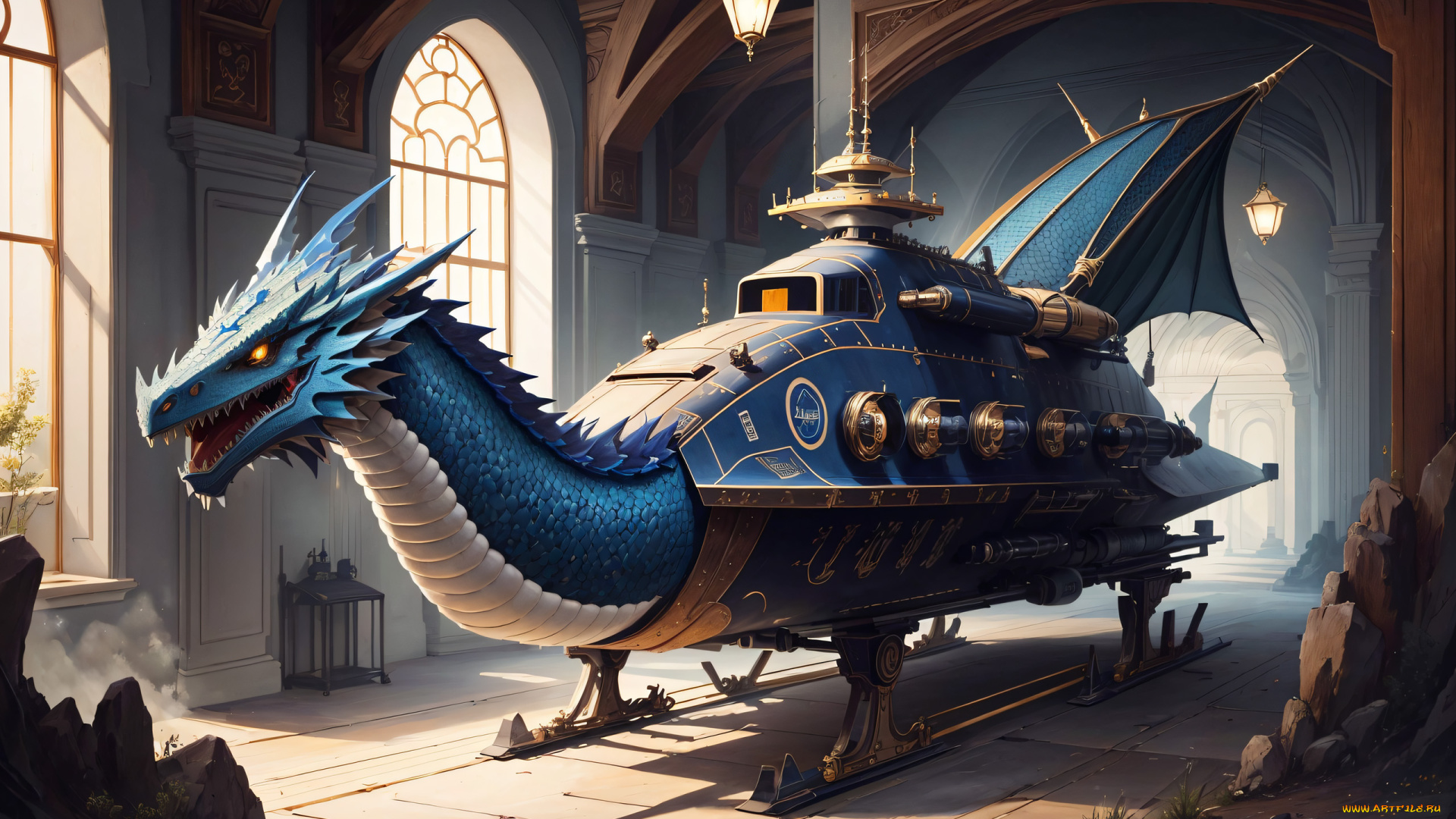 фэнтези, транспортные, средства, нейросети, графика, нейроарт, ai, art, нейронные, сети, рисунки, нейро, искусство