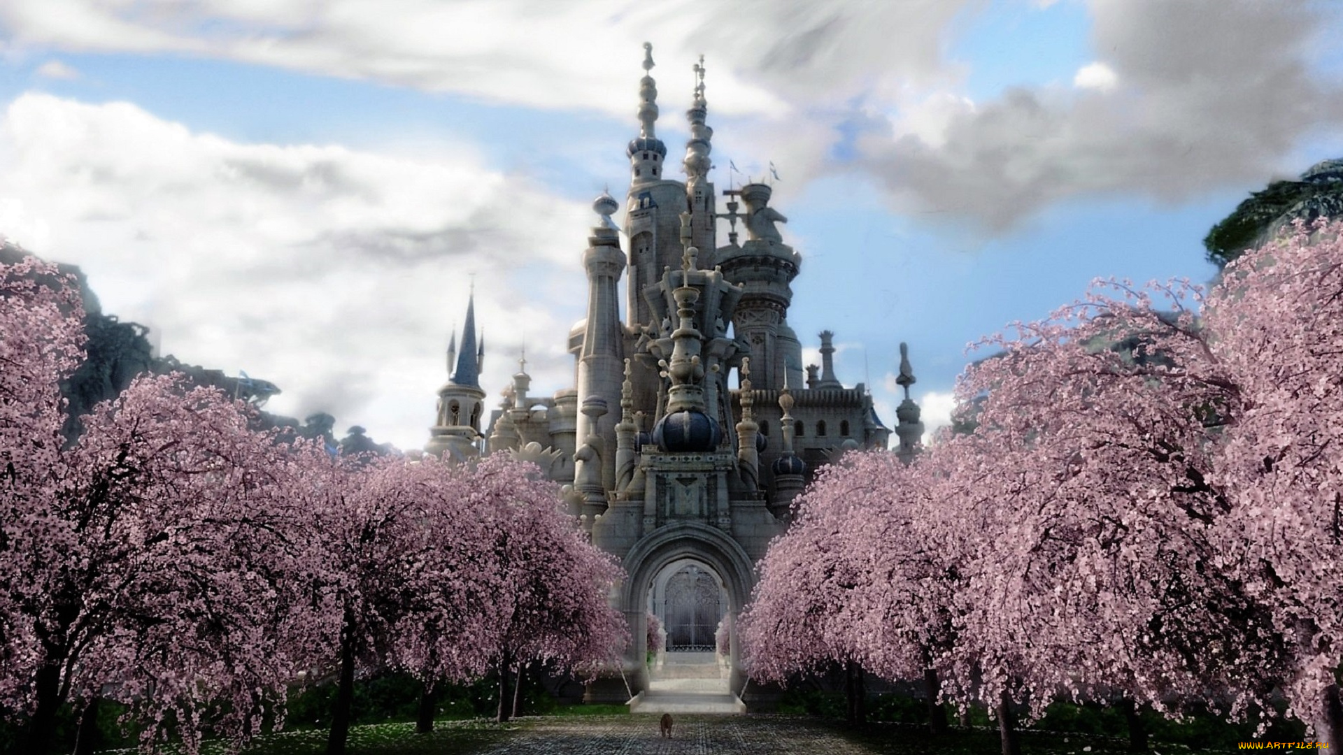 кино, фильмы, alice, in, wonderland, дворец, сад