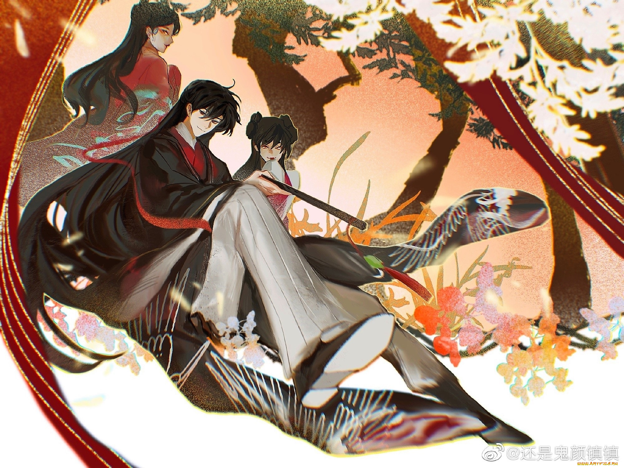 аниме, mo, dao, zu, shi, вэй, усянь, женщины