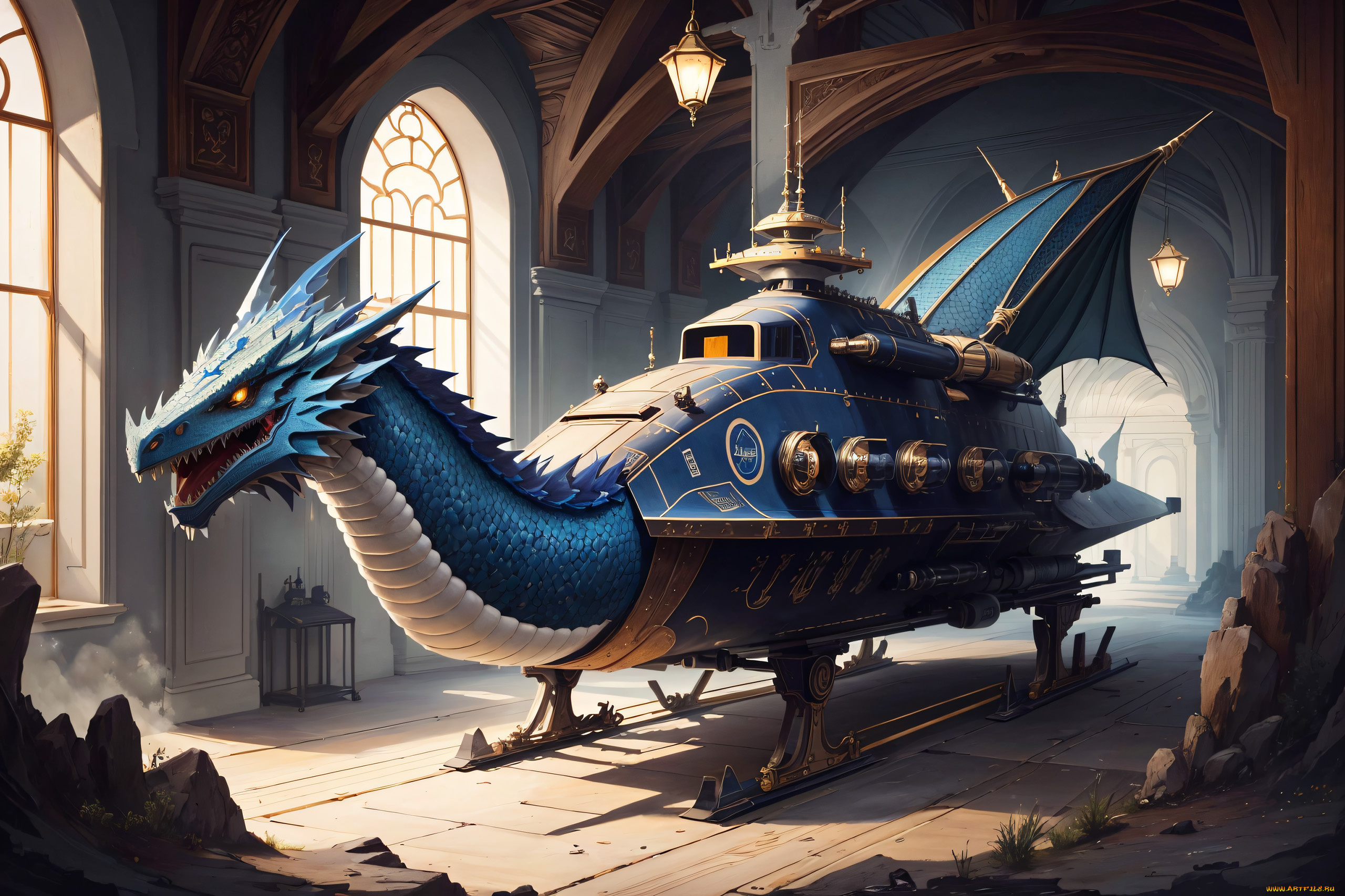 фэнтези, транспортные, средства, нейросети, графика, нейроарт, ai, art, нейронные, сети, рисунки, нейро, искусство