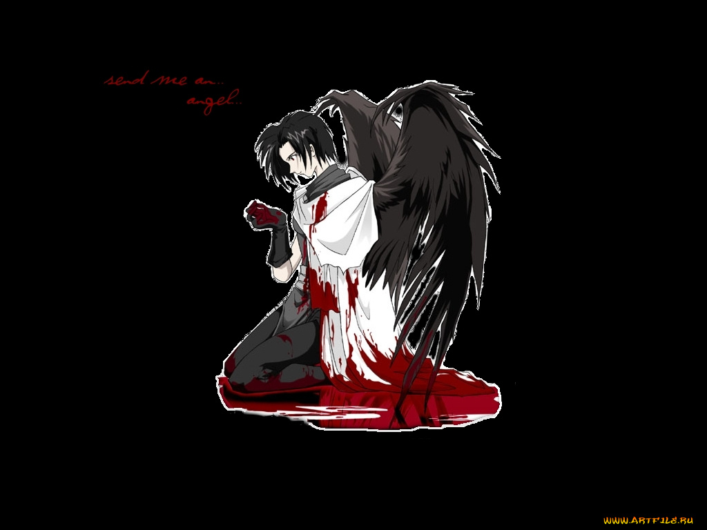 аниме, angels, demons