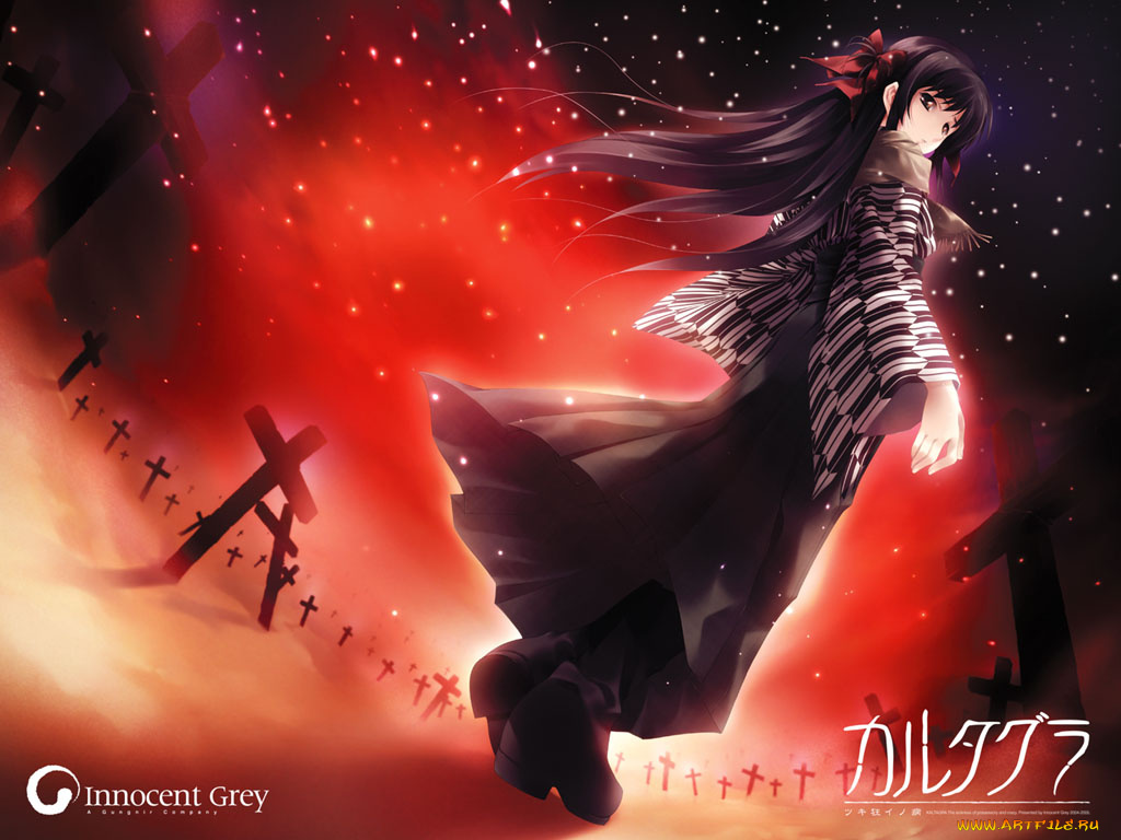 аниме, innocent, grey