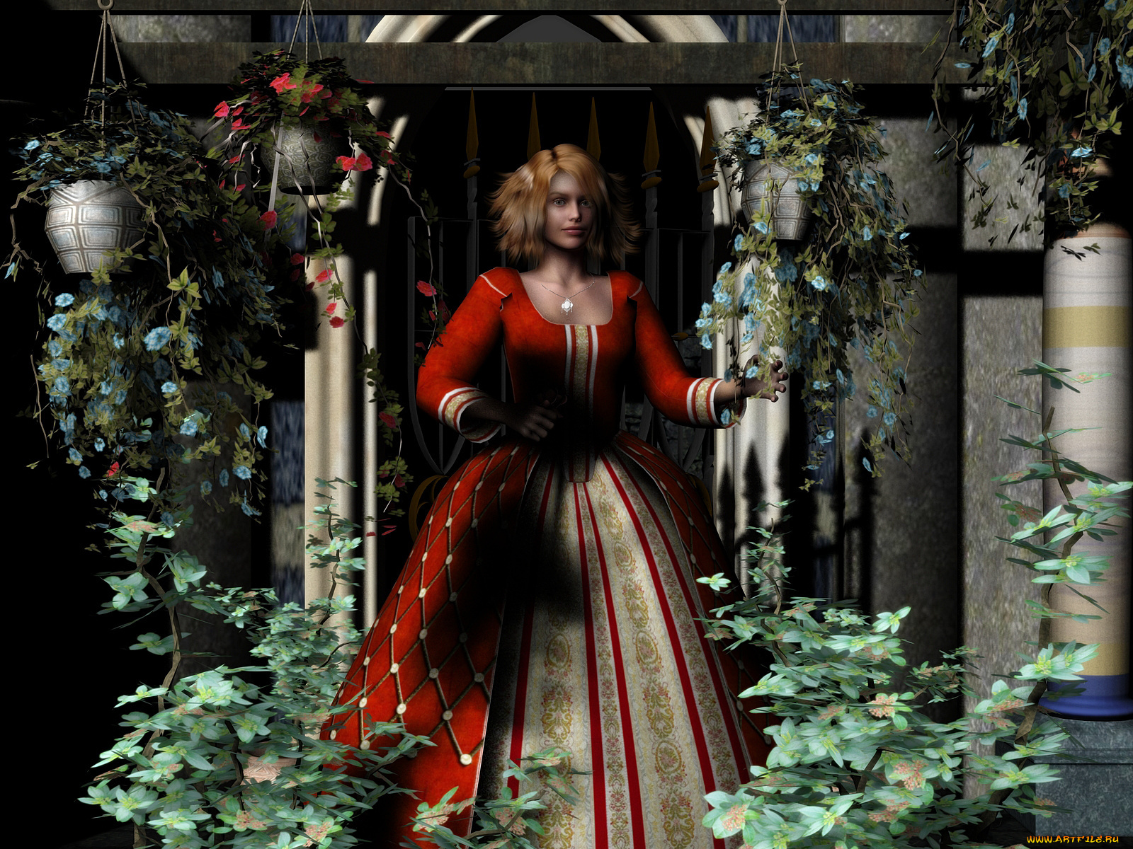 3д, графика, people, люди, девушка