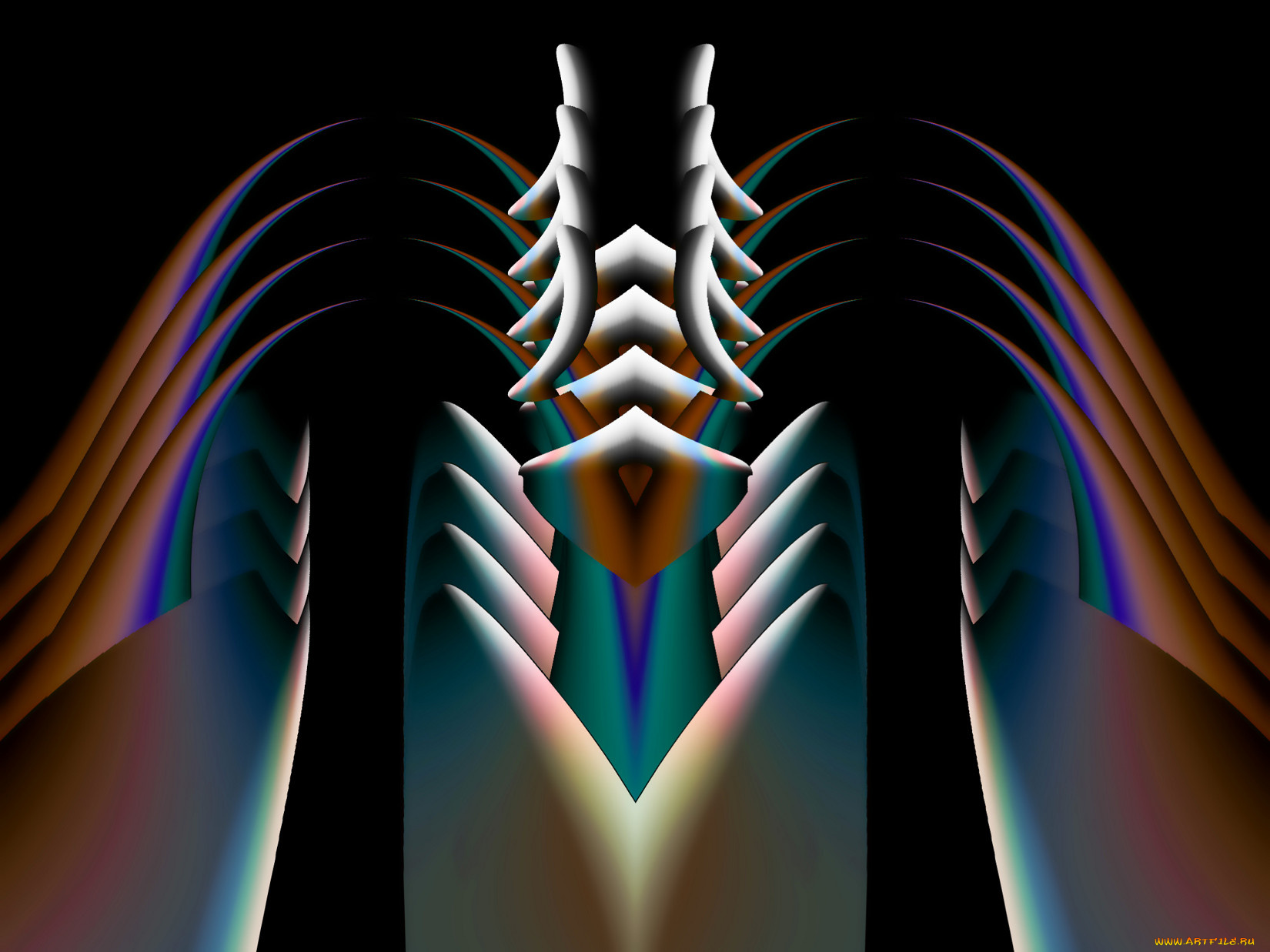 3д, графика, fractal, фракталы, фрактал