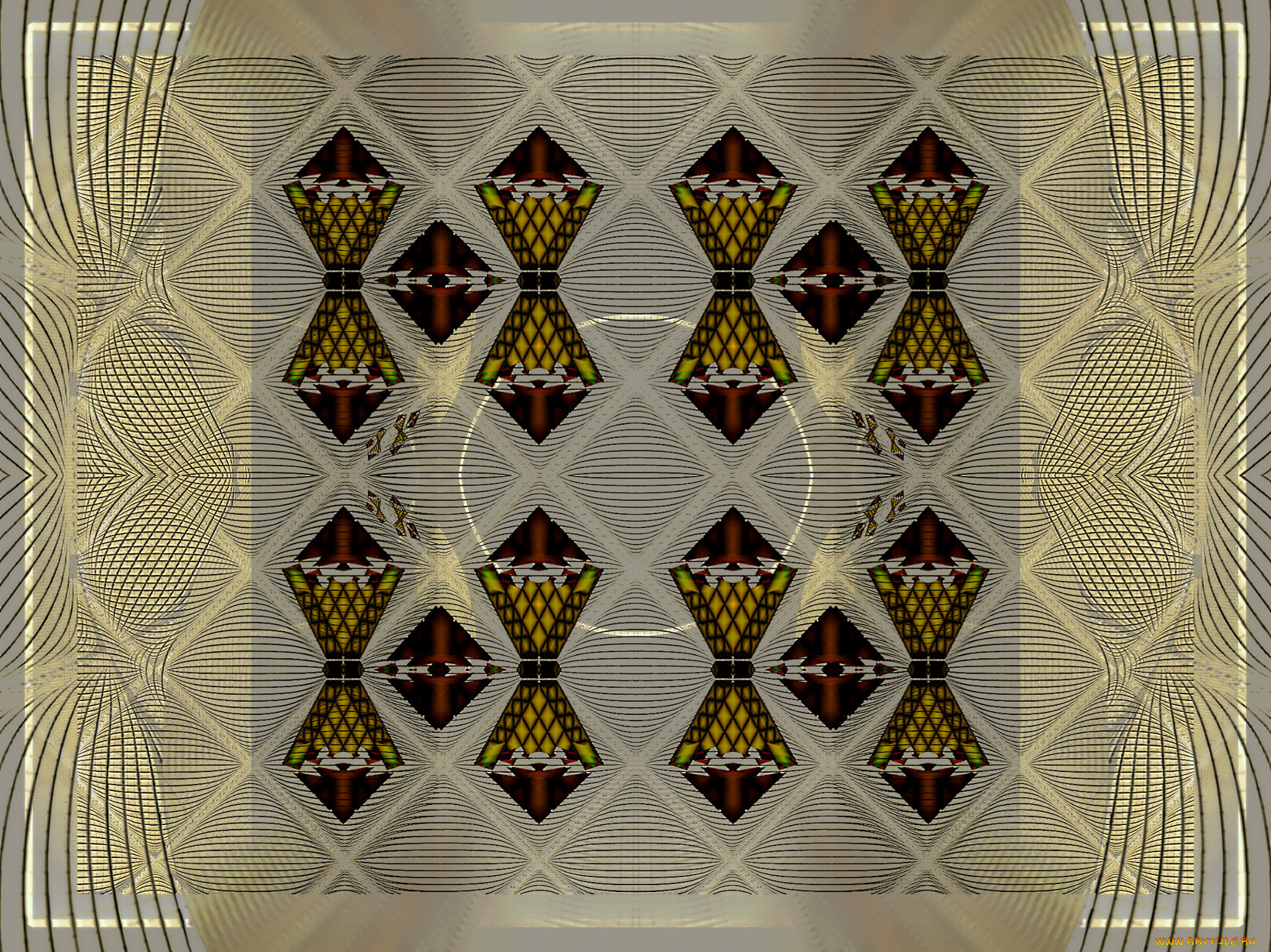 3д, графика, fractal, фракталы, фрактал