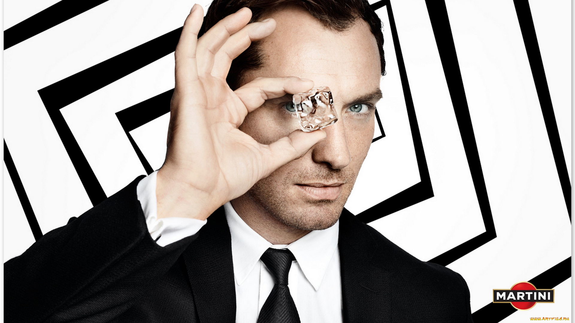 бренды, martini, кубик, льда, джуд, лоу