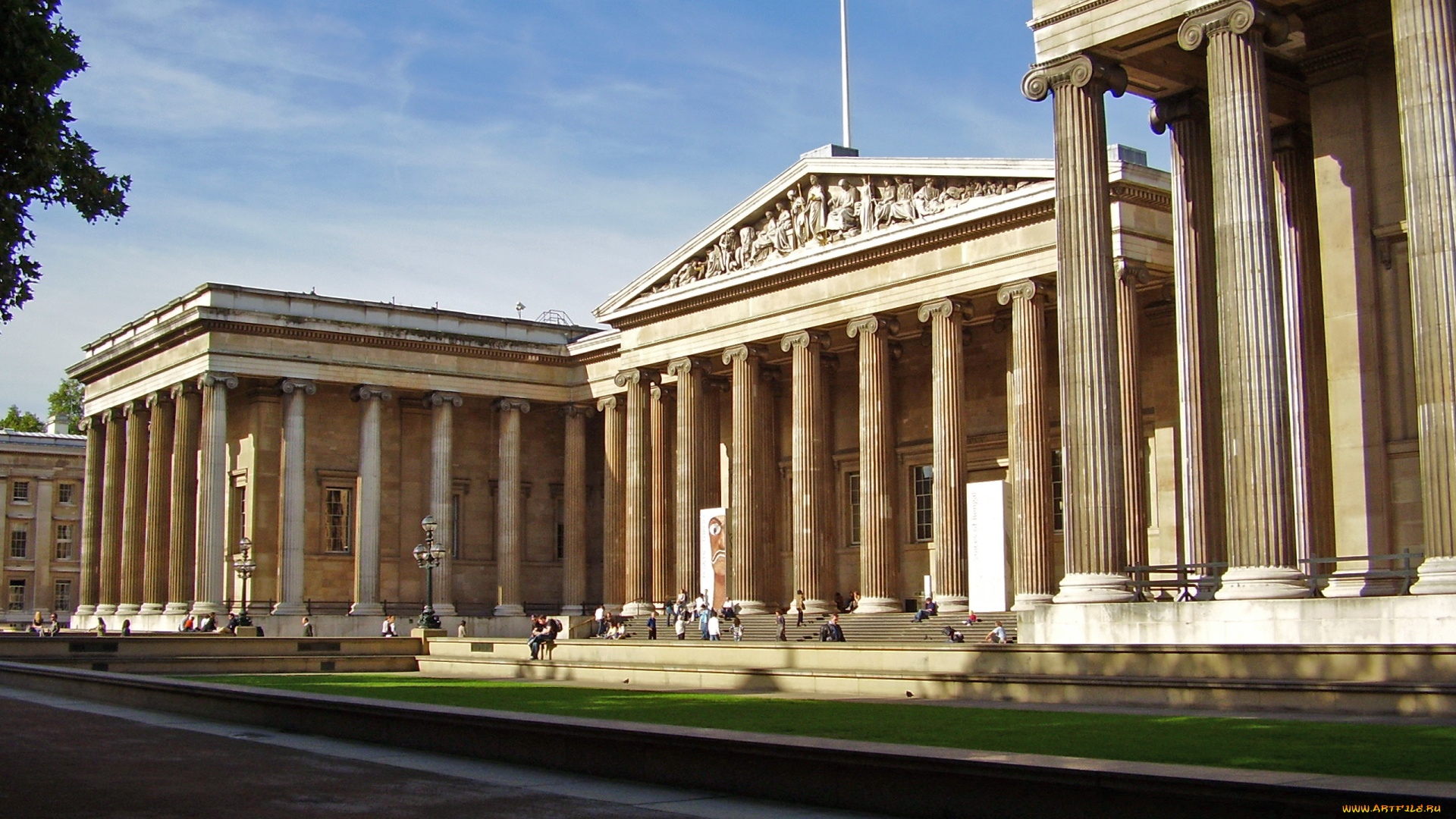 британский, музей, города, лондон, великобритания