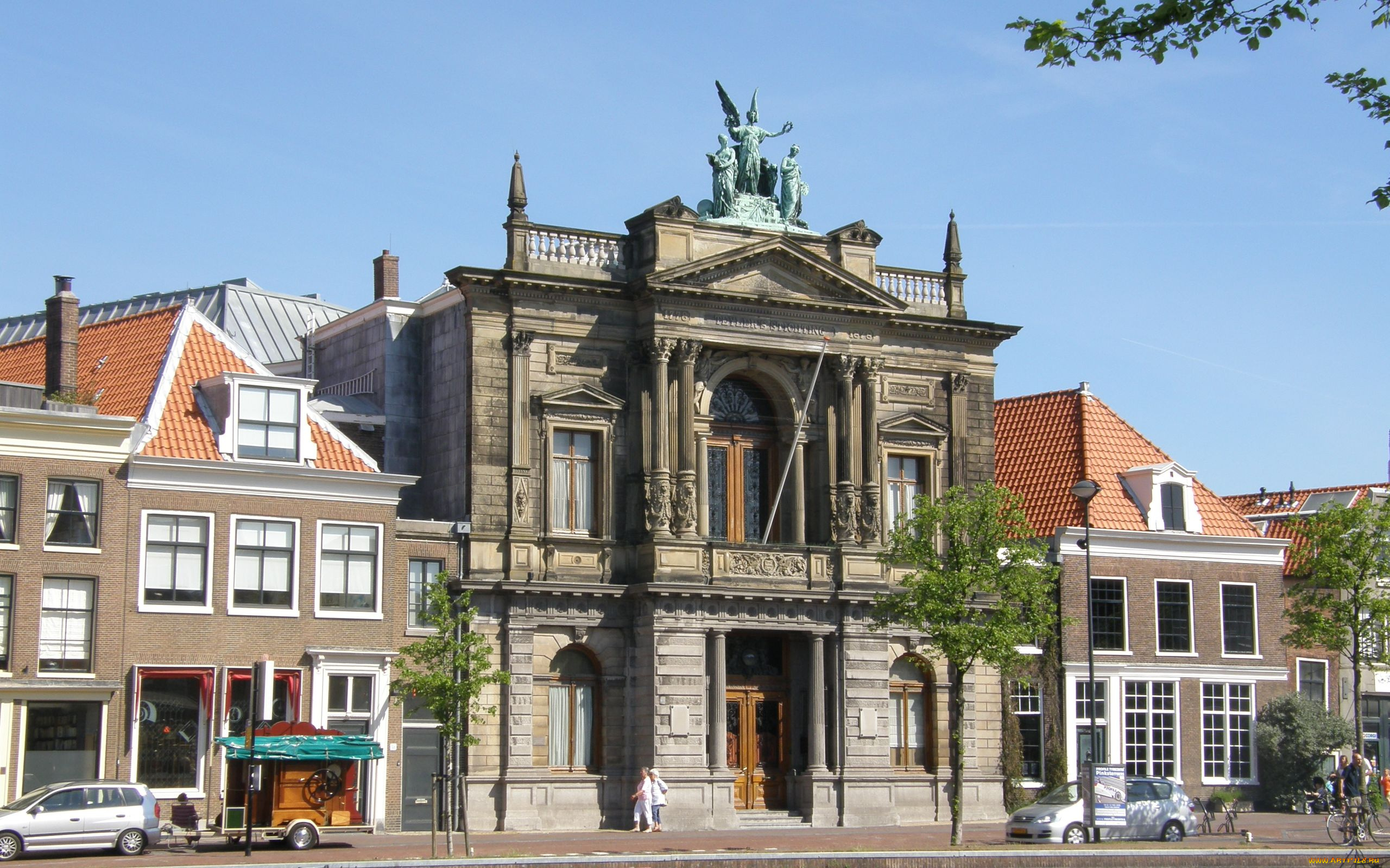 teylers, museum, города, здания, дома, голландия
