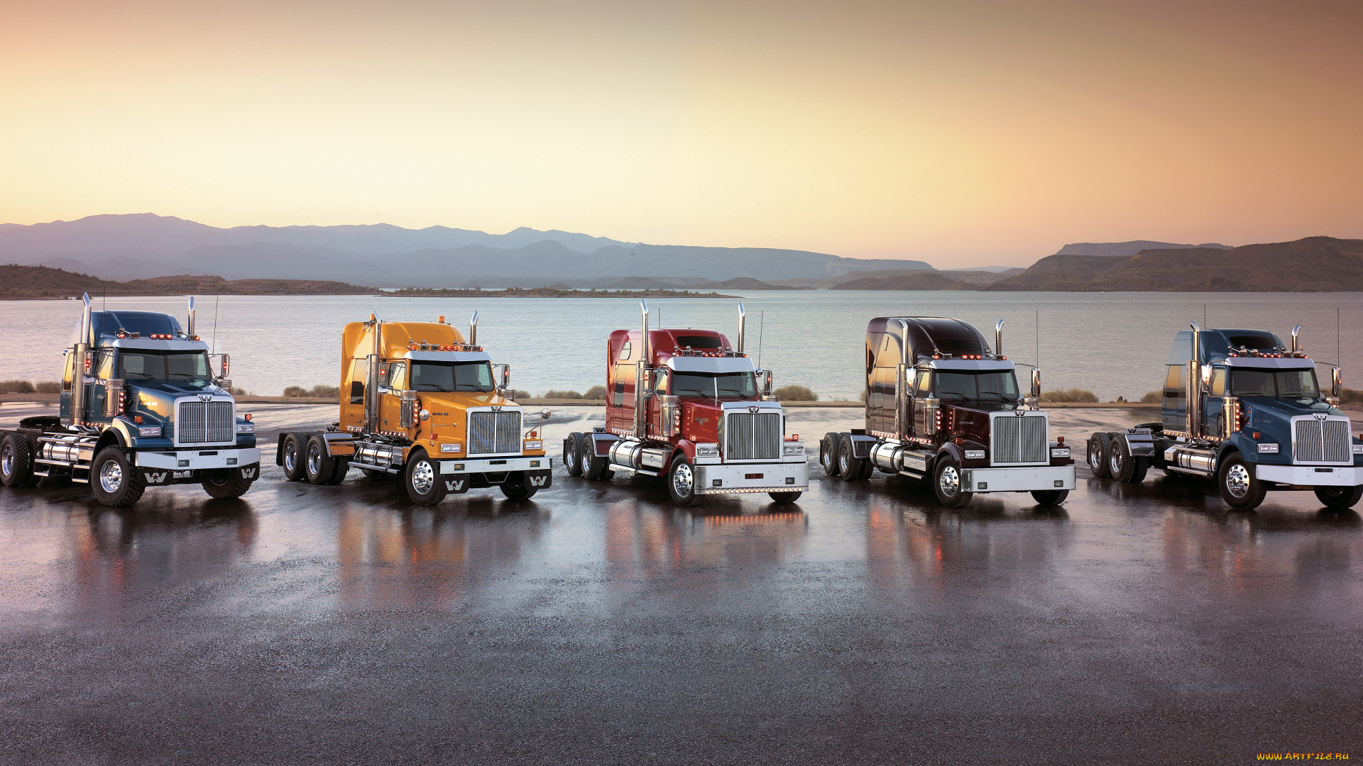 автомобили, western, star, trucks