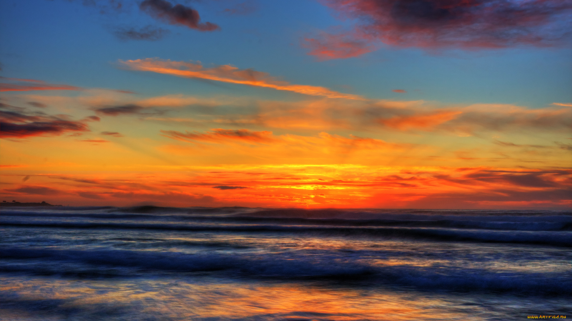 carmel, sunset, природа, восходы, закаты, волны, море, закат