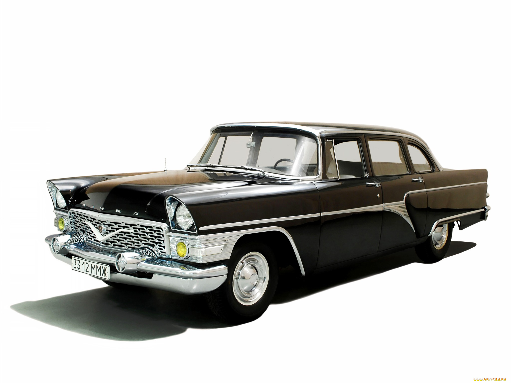 газ, 13, Чайка, автомобили, auto, ретро, ссср