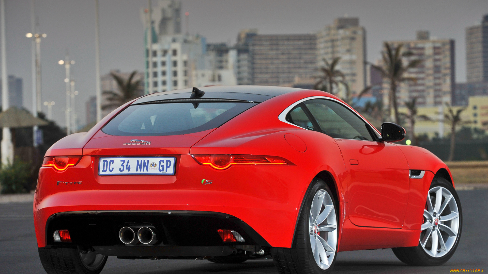 автомобили, jaguar, s, coupе, f-type, za-spec, 2014г, красный