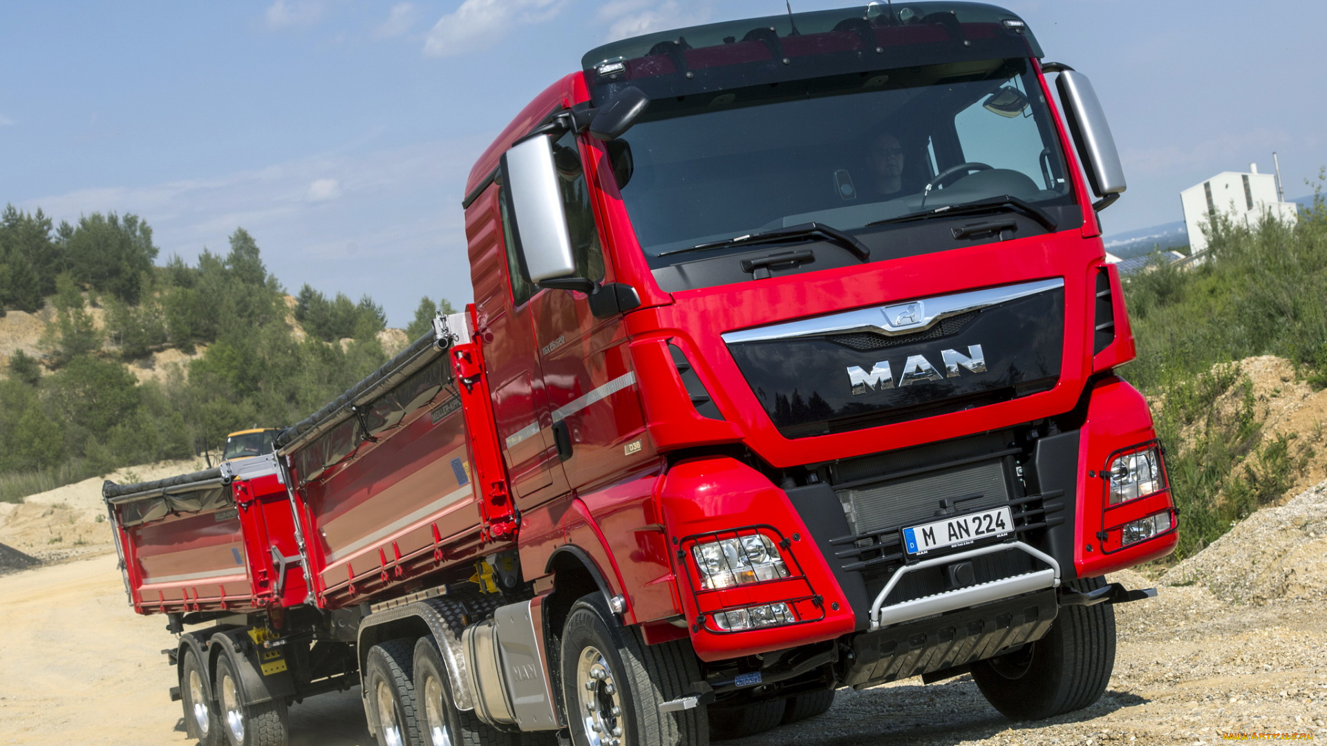 автомобили, man, meiller-kipper, 6x4, 26-520, tgx, 2014г