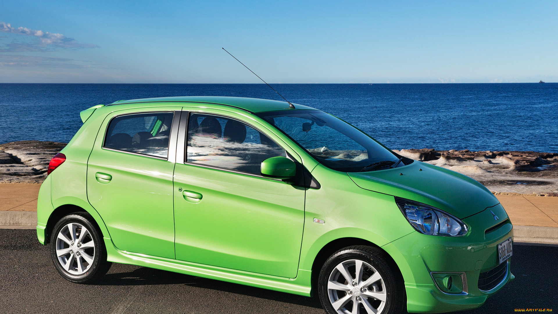 автомобили, mitsubishi, 2013г, au-spec, mirage