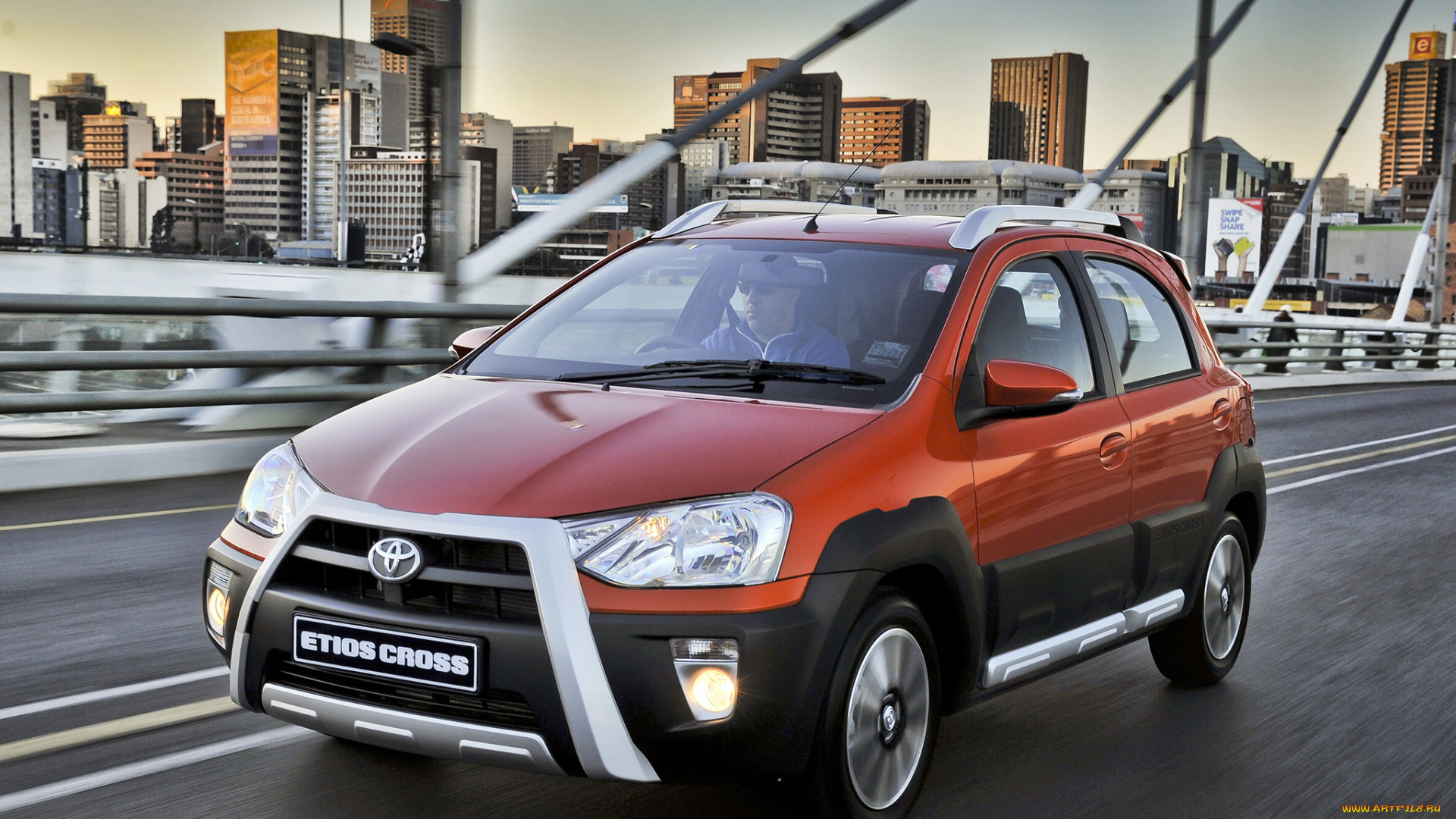 автомобили, toyota, красный, za-spec, 2014г, cross, etios