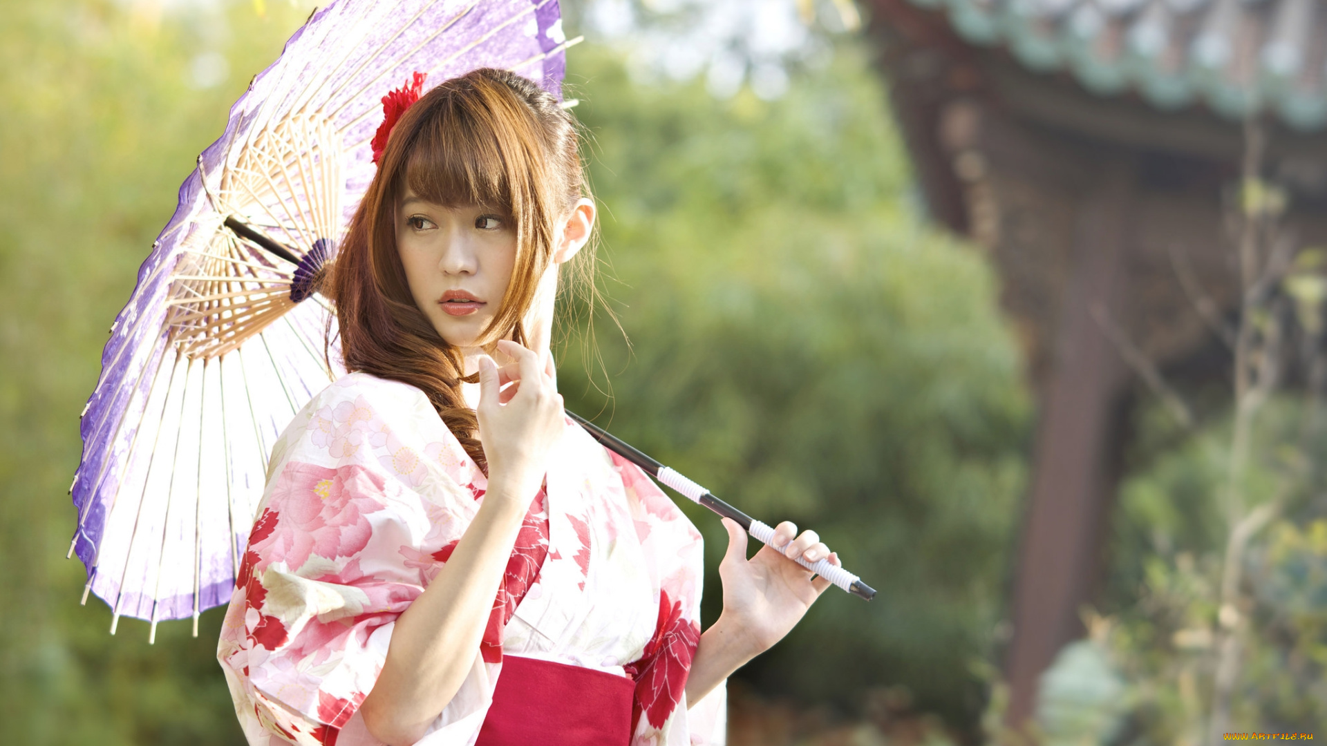 девушки, -unsort, , азиатки, японочка, кимоно