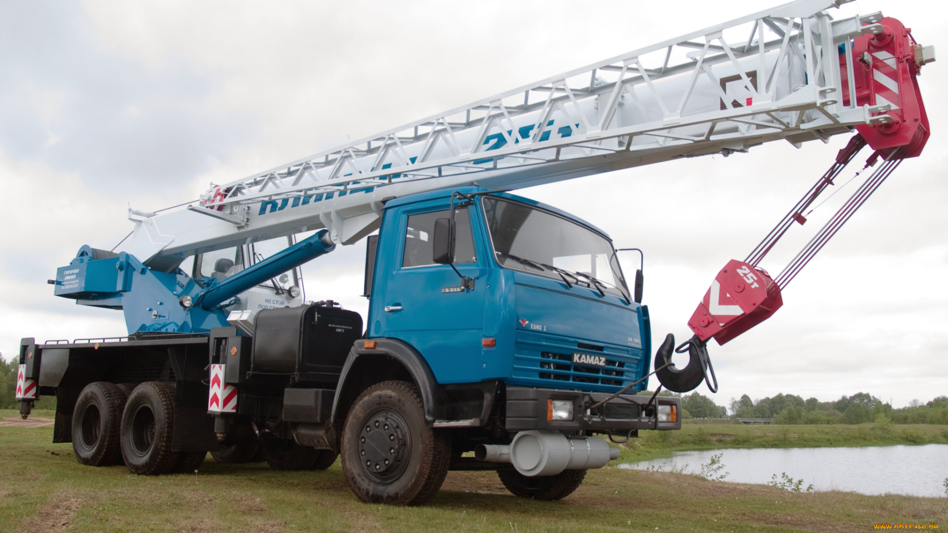 техника, краны, 65115, на, шасси, камаз, кс-55713-1к-2