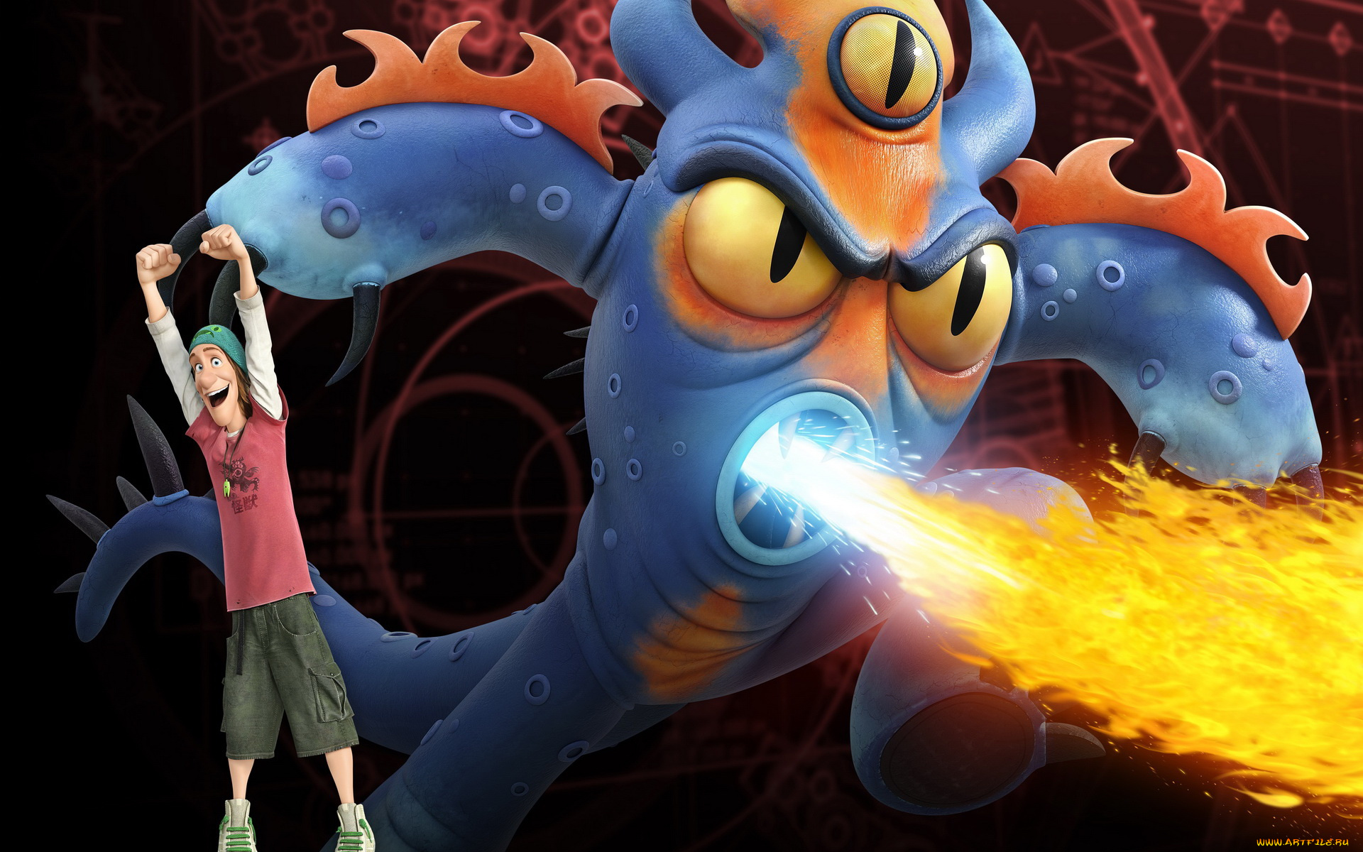 мультфильмы, big, hero, 6, персонажи