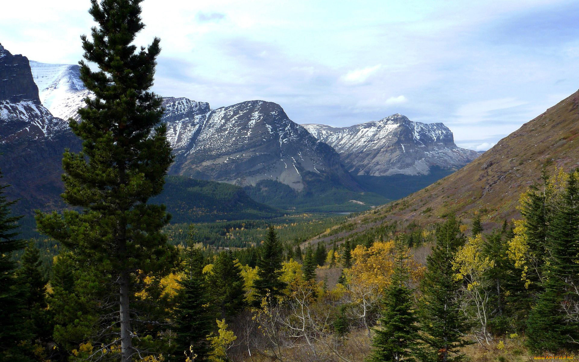 природа, горы, вершины