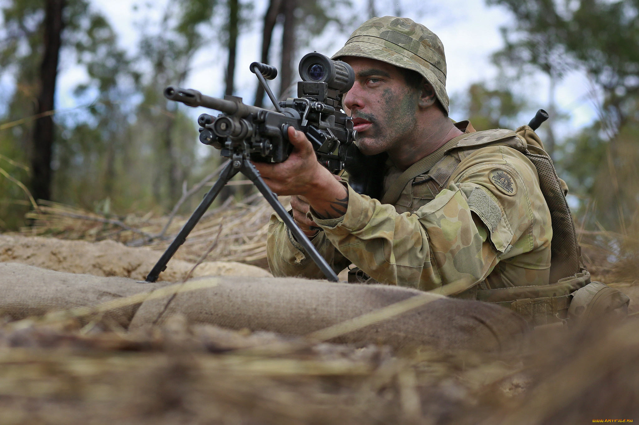 оружие, армия, спецназ, australian, army, shoalwater, bay, training, area, queensland