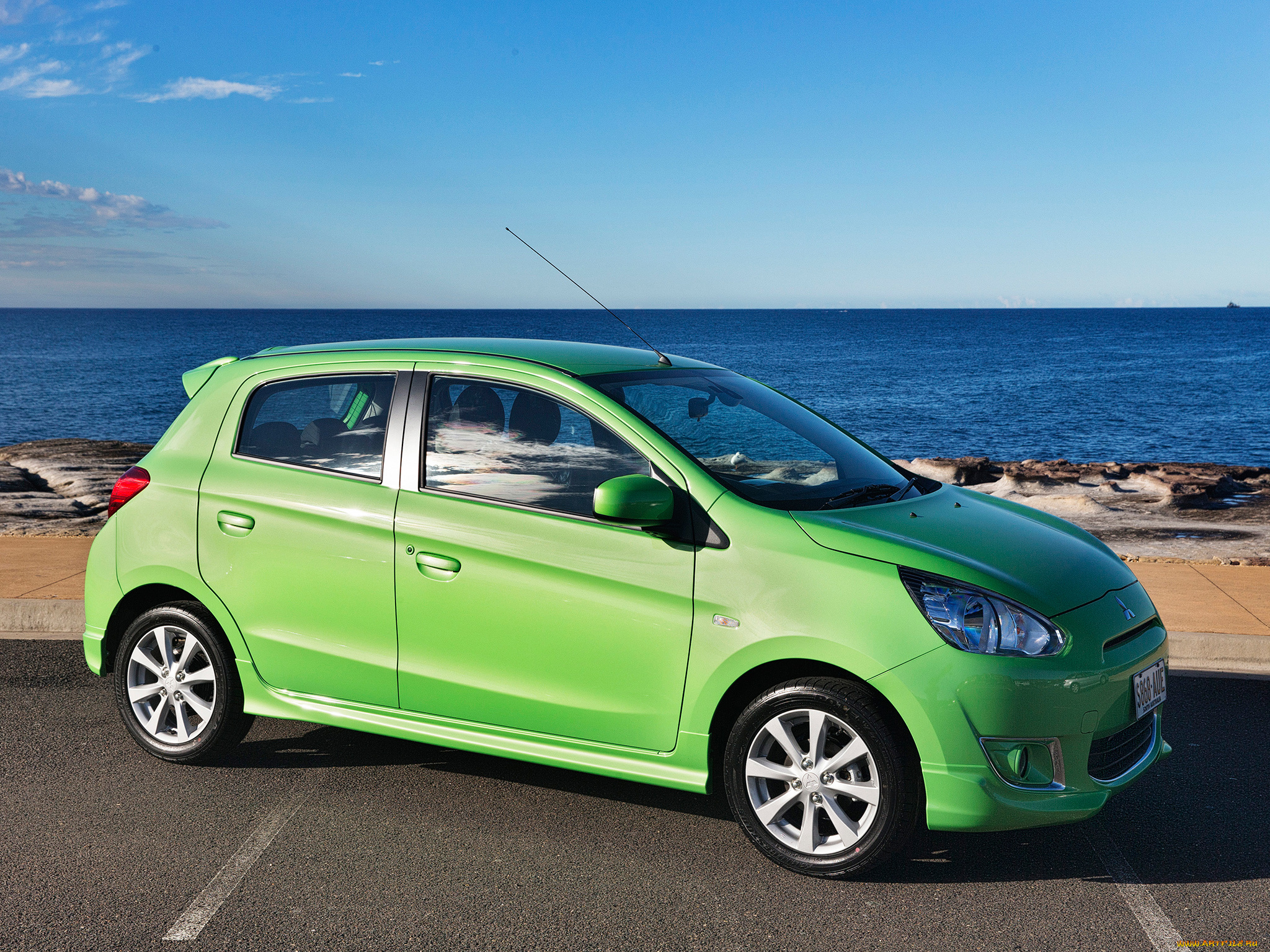 автомобили, mitsubishi, 2013г, au-spec, mirage