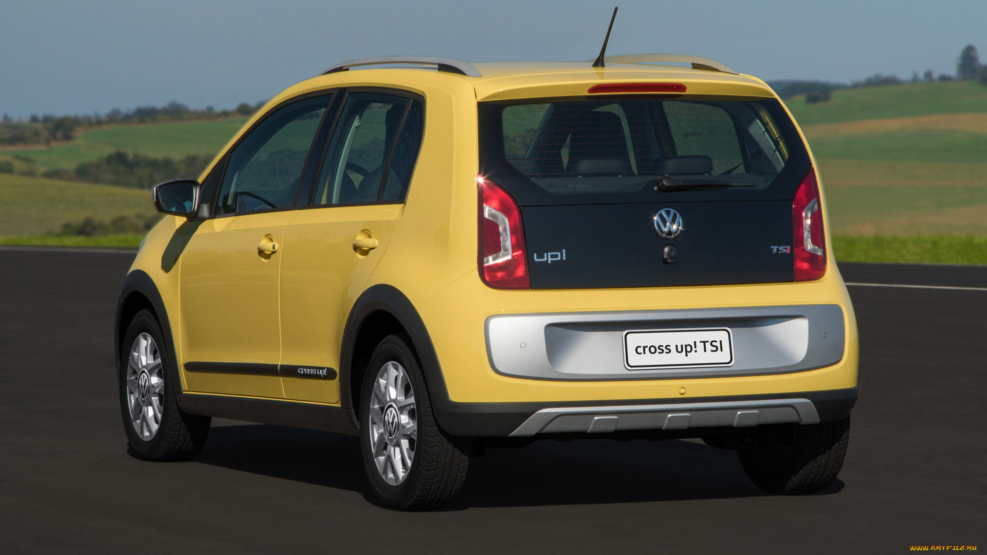 автомобили, volkswagen, желтый, 2014г, br-spec, cross, up