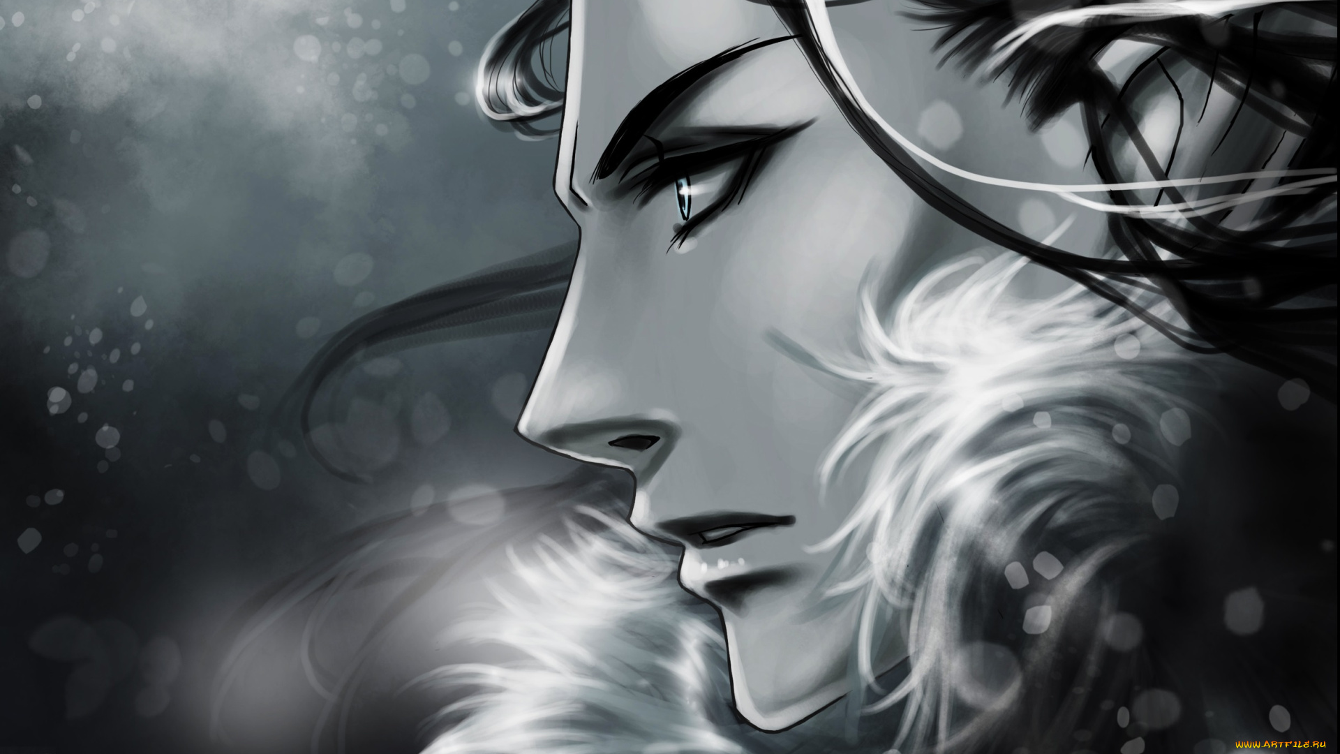 фэнтези, люди, арт, laufey, эльф, парень