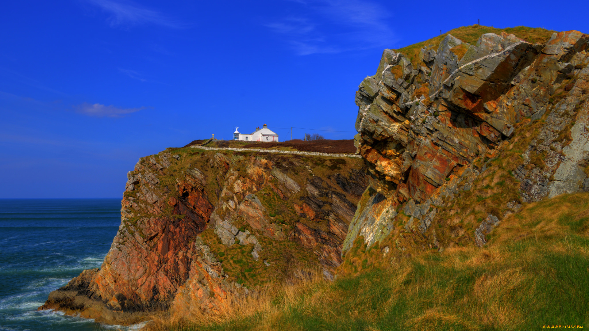 природа, маяки, маяк, побережье