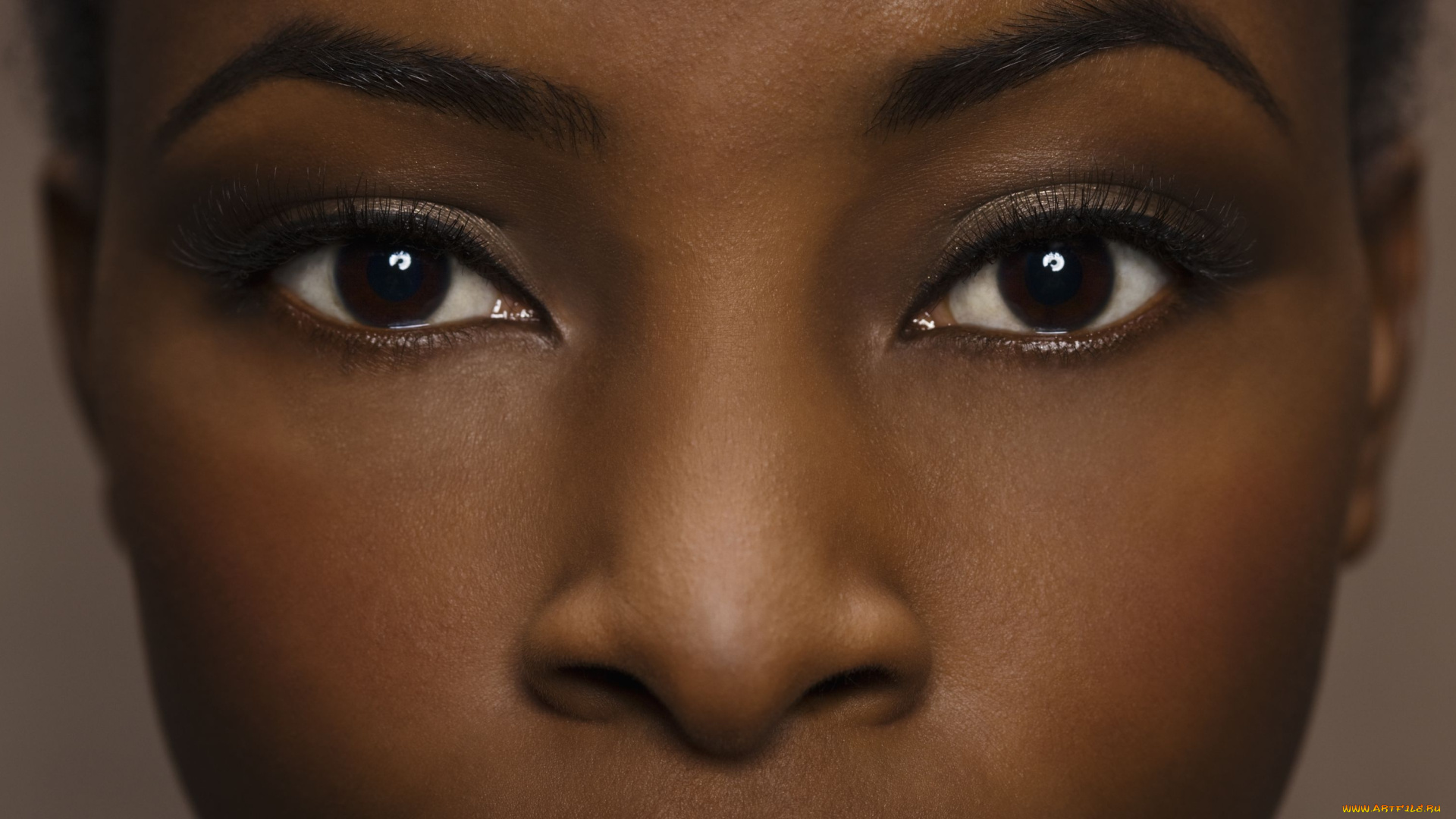 разное, глаза, мулатка, девушка