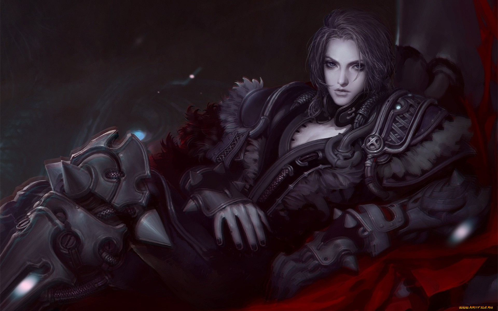 фэнтези, девушки, арт, фентези, девушка, воительница, доспехи