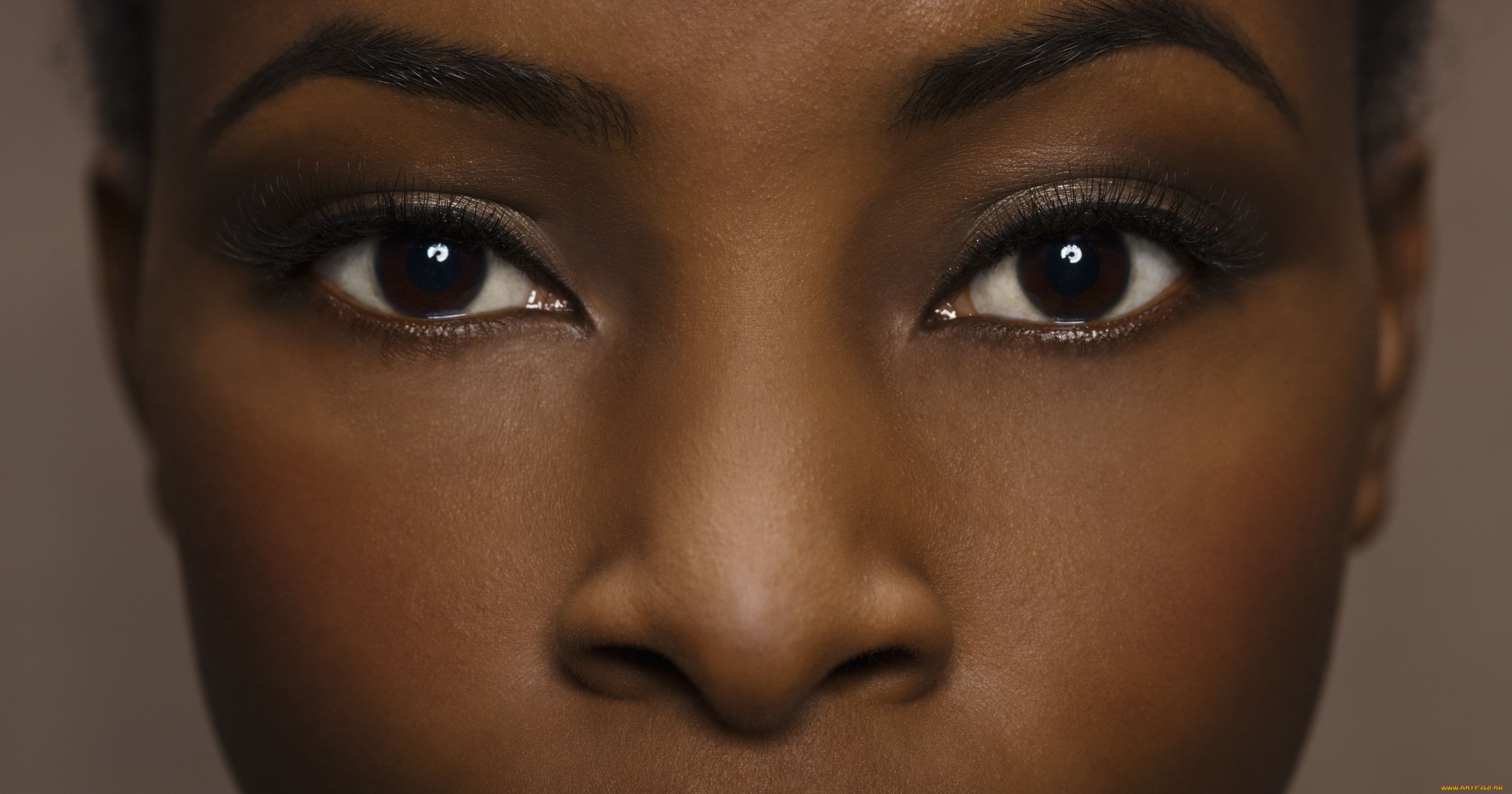 разное, глаза, мулатка, девушка
