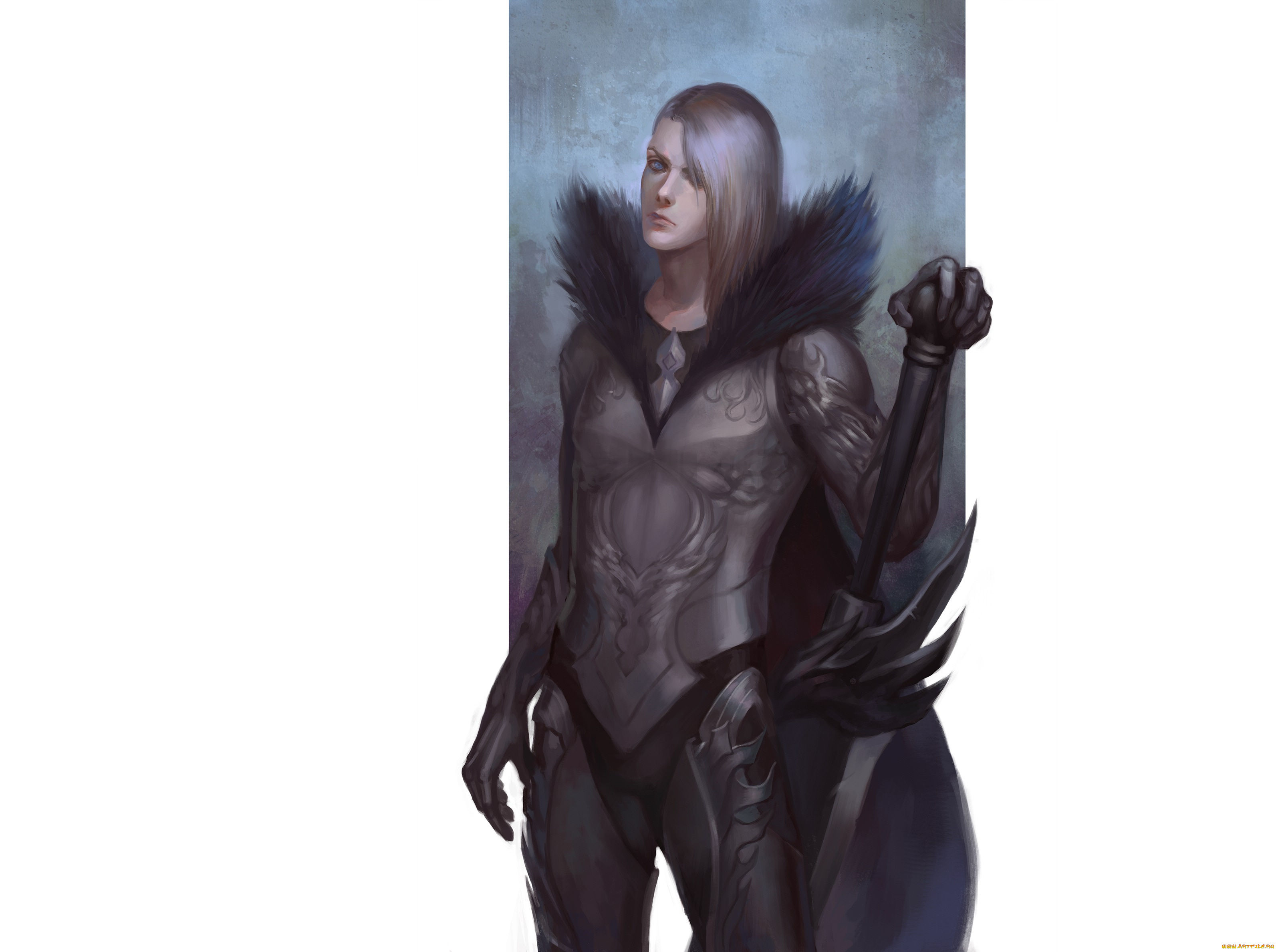 фэнтези, люди, парень, арт, фон