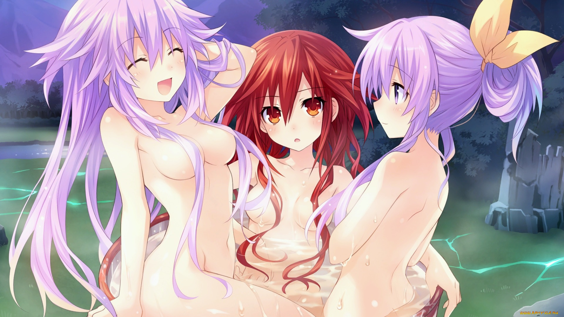 аниме, hyperdimension, neptunia, choujigen, game, neptune