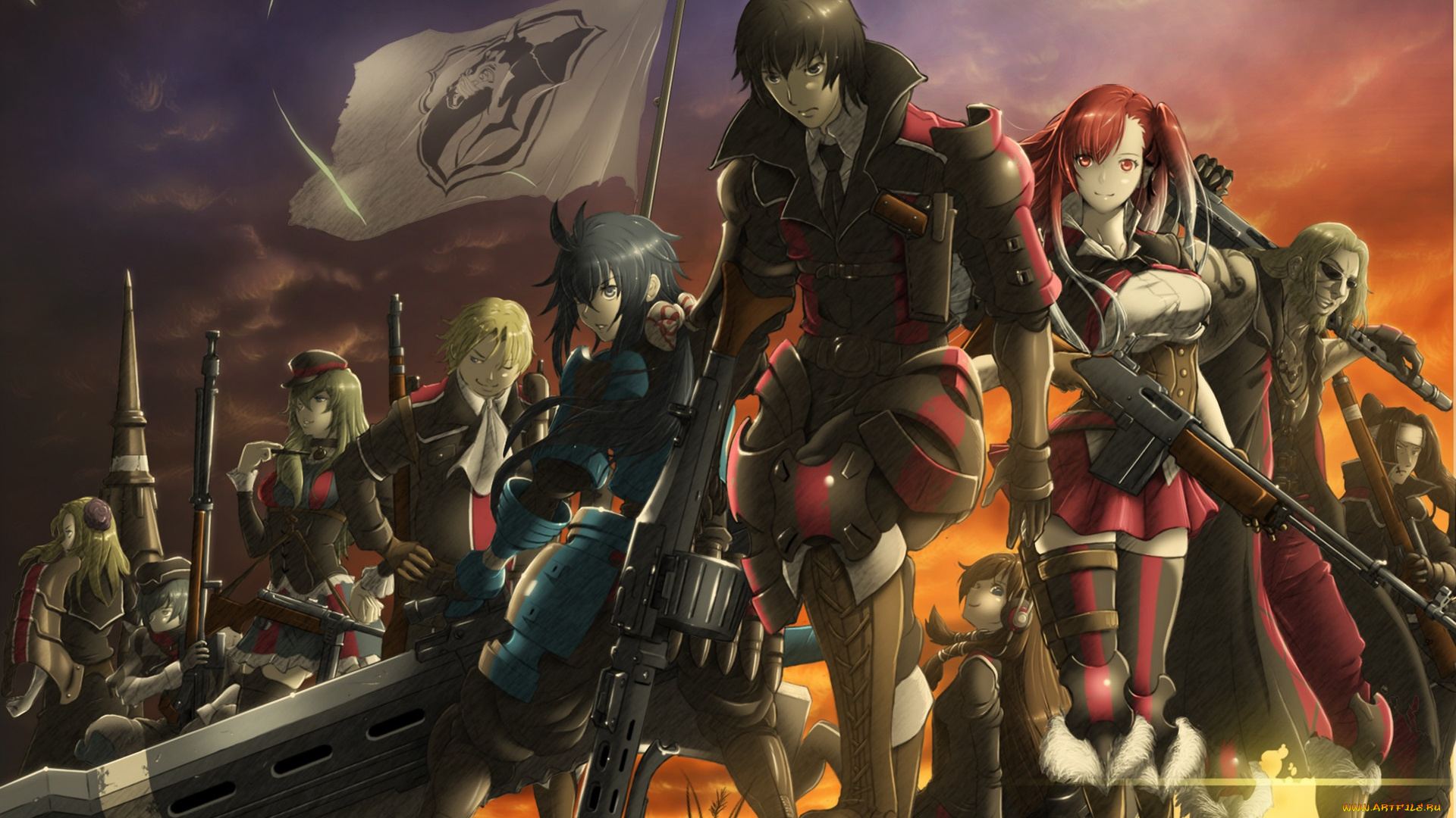 аниме, valkyria, chronicles, valkyria, chronicles, хроники, валькирии