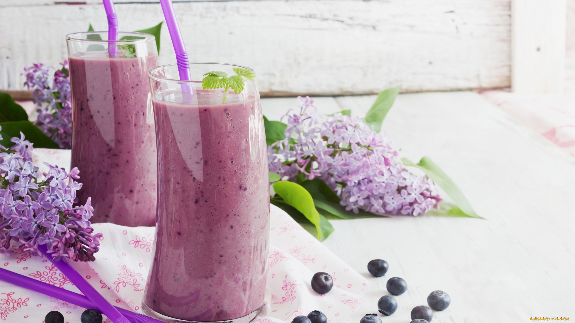 еда, напитки, , коктейль, сирень, черника, напиток, смузи