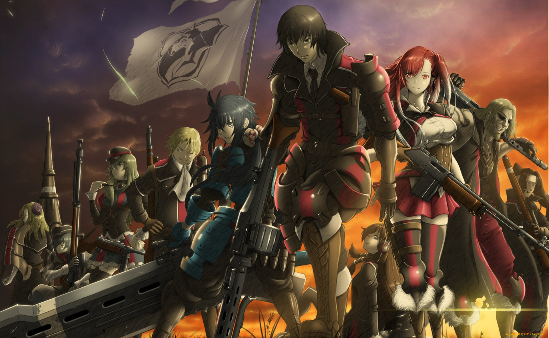 аниме, valkyria, chronicles, valkyria, chronicles, хроники, валькирии