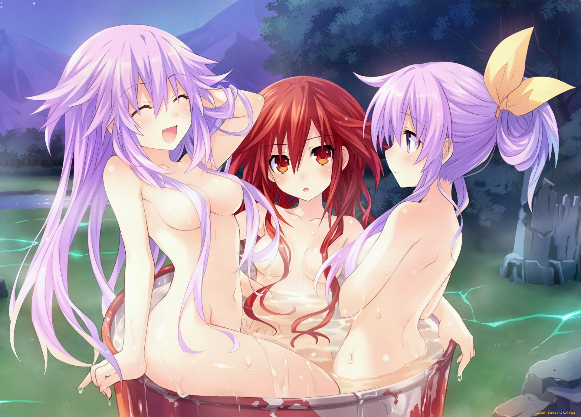 аниме, hyperdimension, neptunia, choujigen, game, neptune