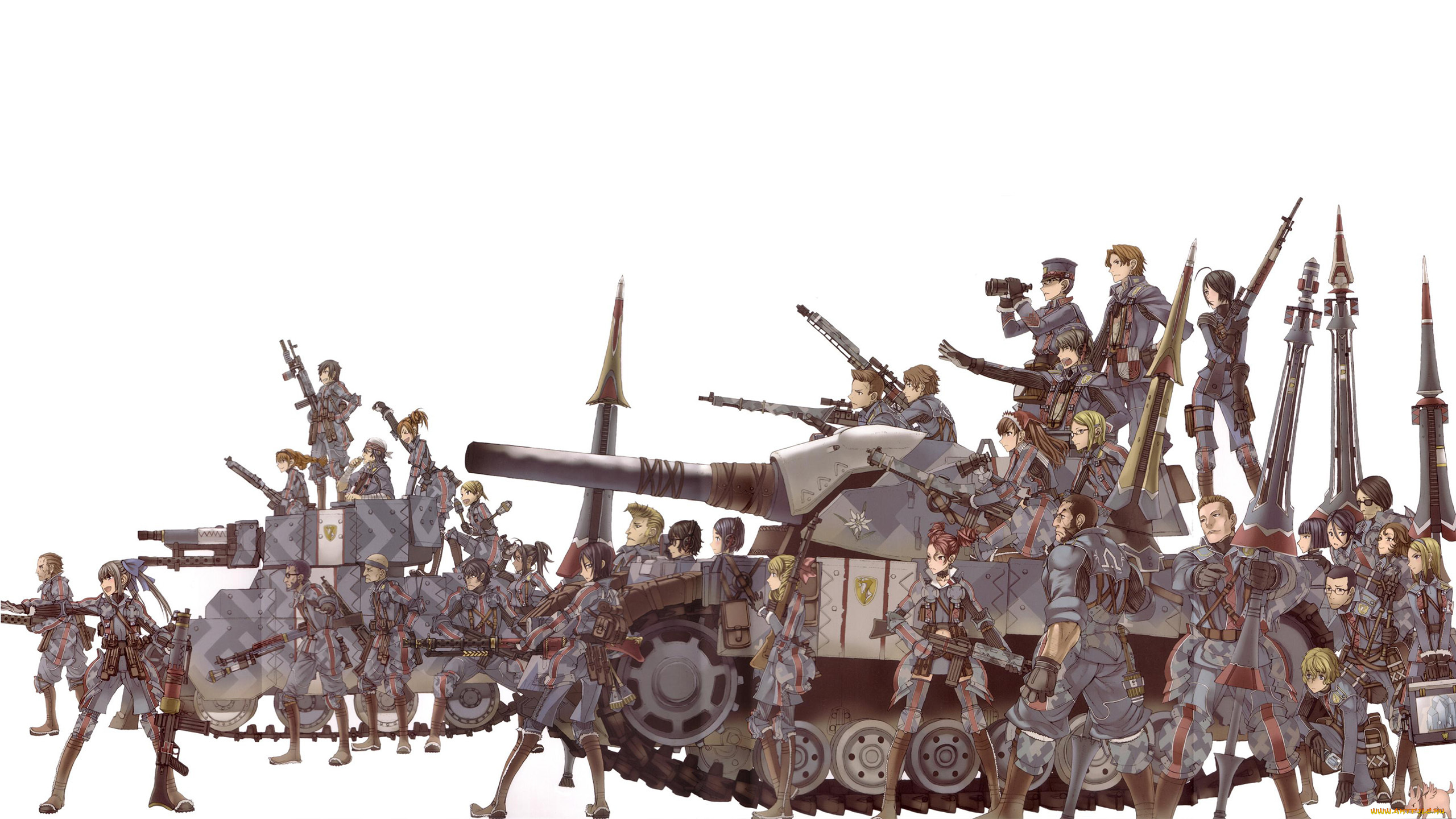 аниме, valkyria, chronicles, хроники, валькирии, valkyria, chronicles