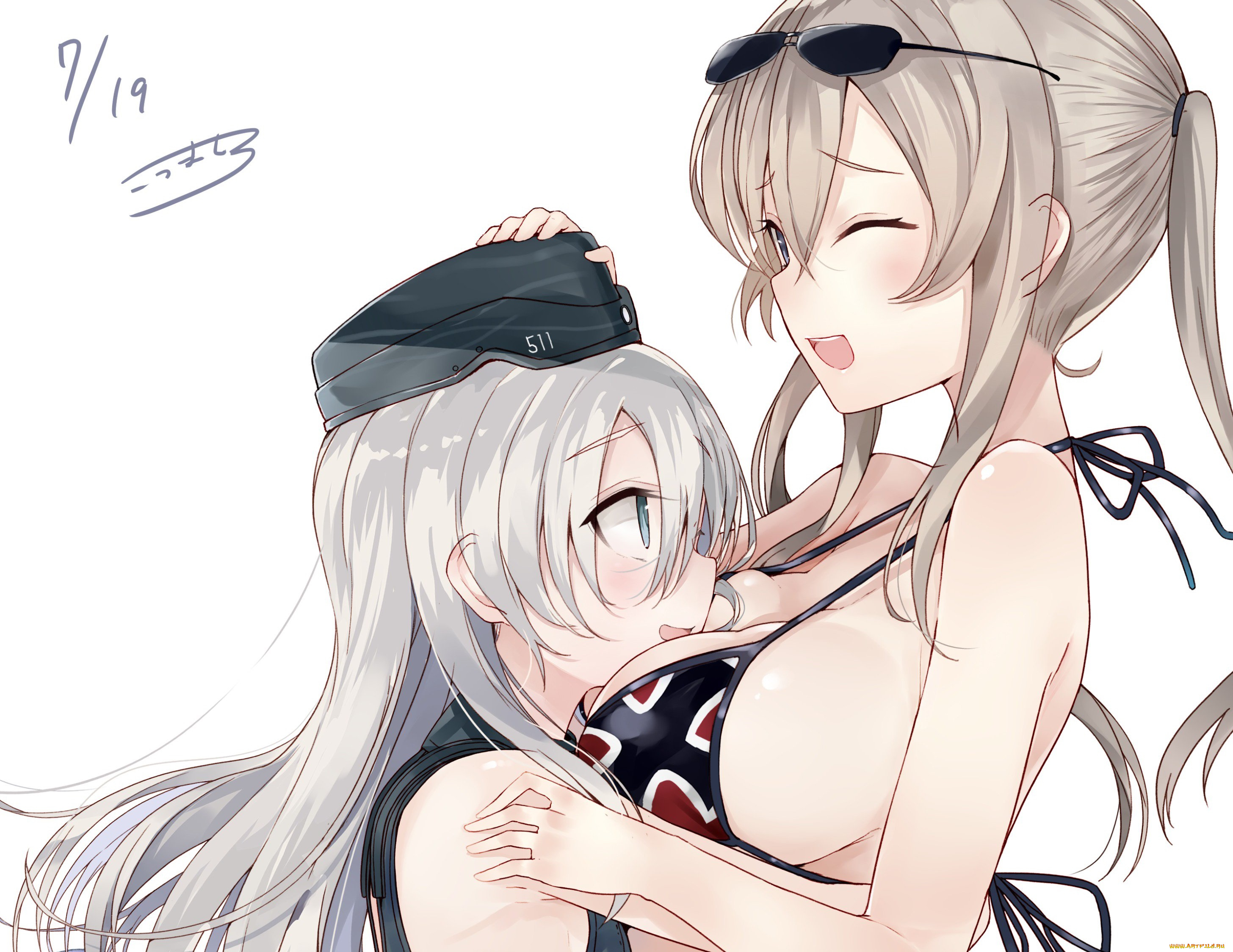 аниме, kantai, collection, девушки